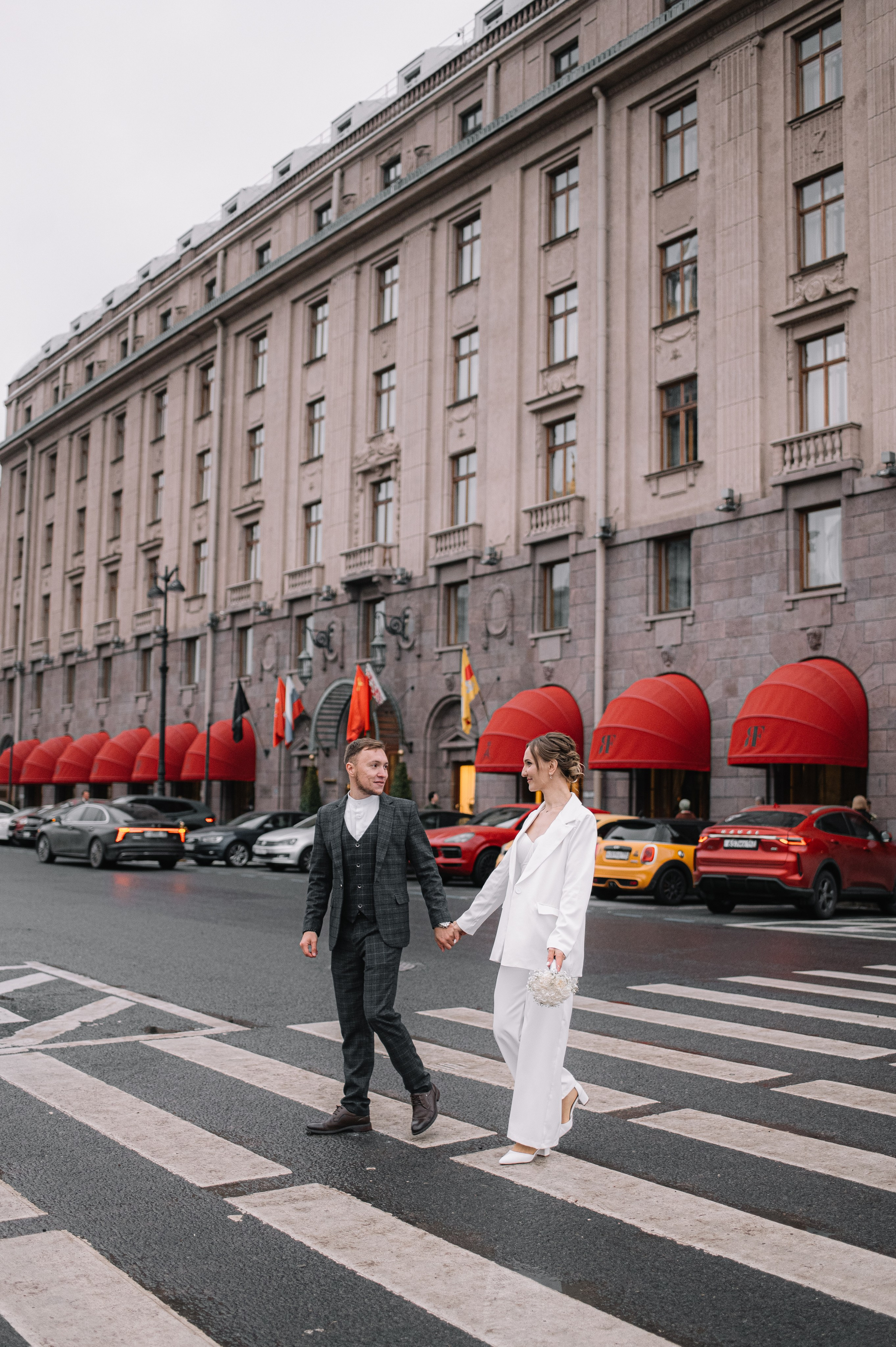 Свадебная прогулка Александра и Анастасии. Семейный и свадебный фотограф в Санкт-Петербурге Юлия Мельникова