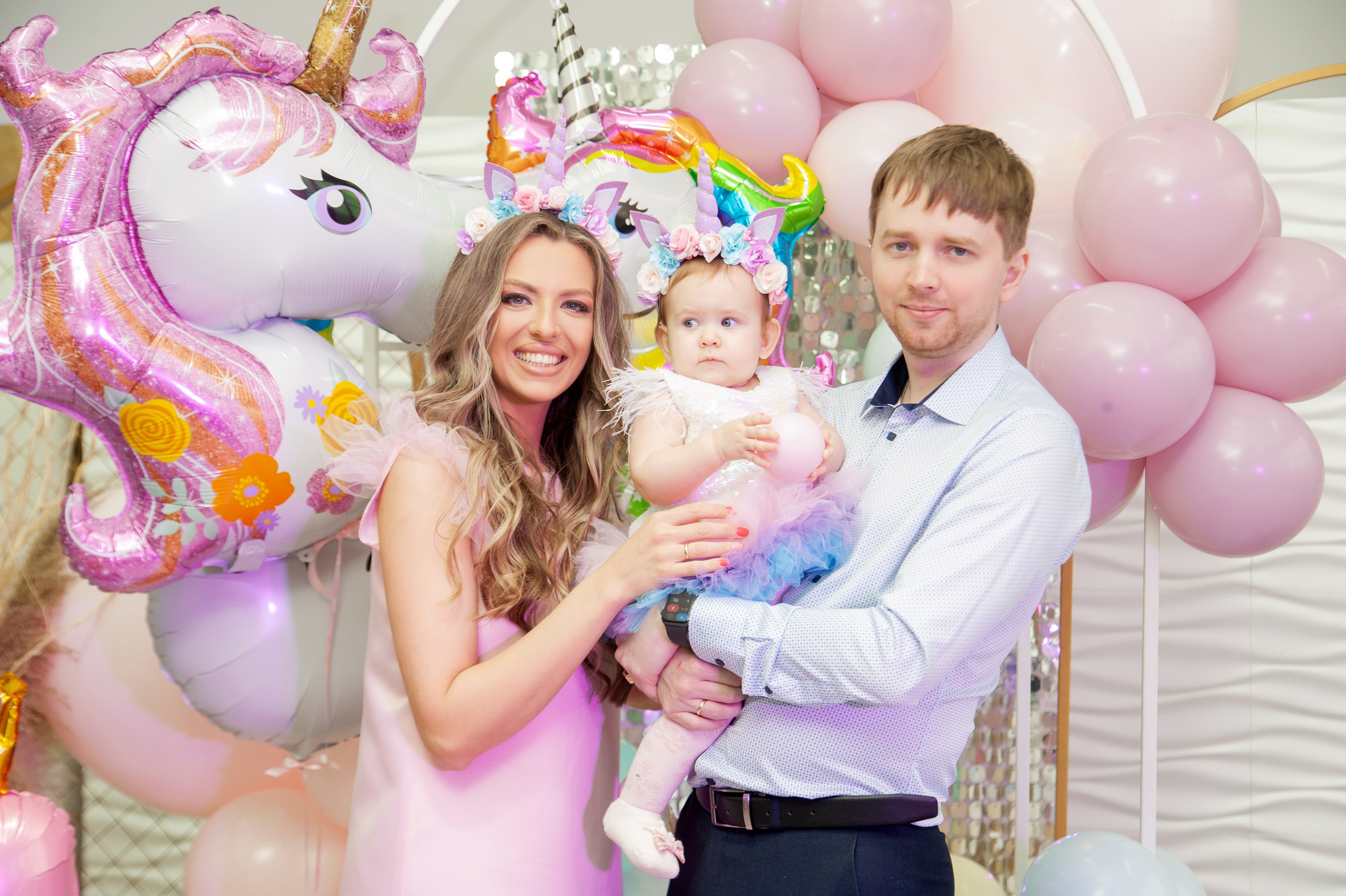 Первый день рождения Полины. Фотограф в Красноярске