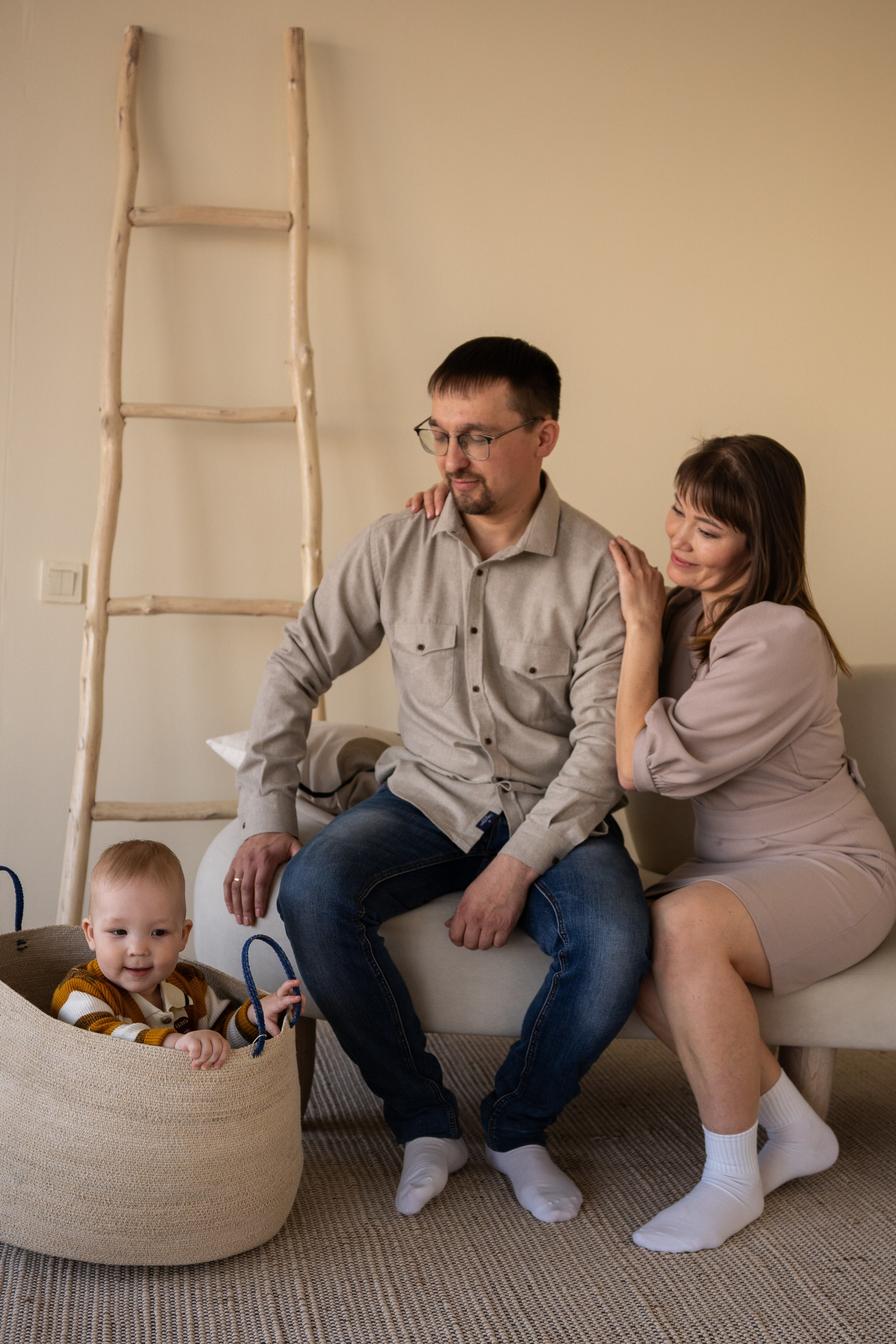 Семейная съемка в студии