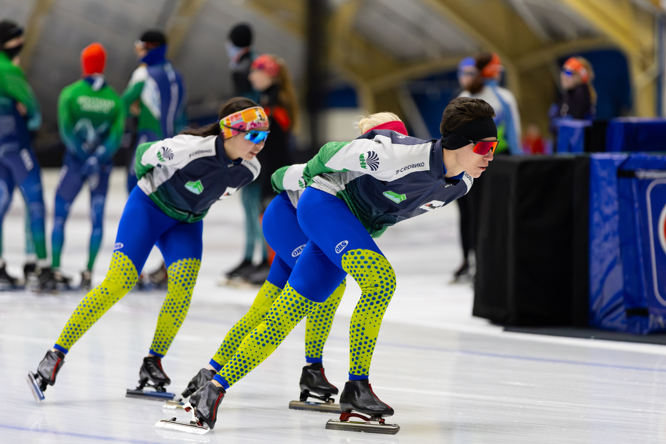 Тренировки. Конькобежный спорт. Иркутск, 2026. Спортивная съемка Мария Царфати