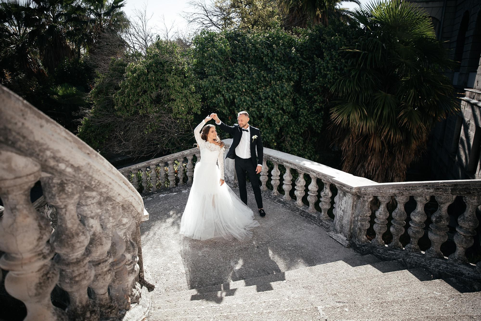 Фотосессия свадьбы в Сочи на яхте. Свадебный, репортажный фотограф Дмитрий Макарченко