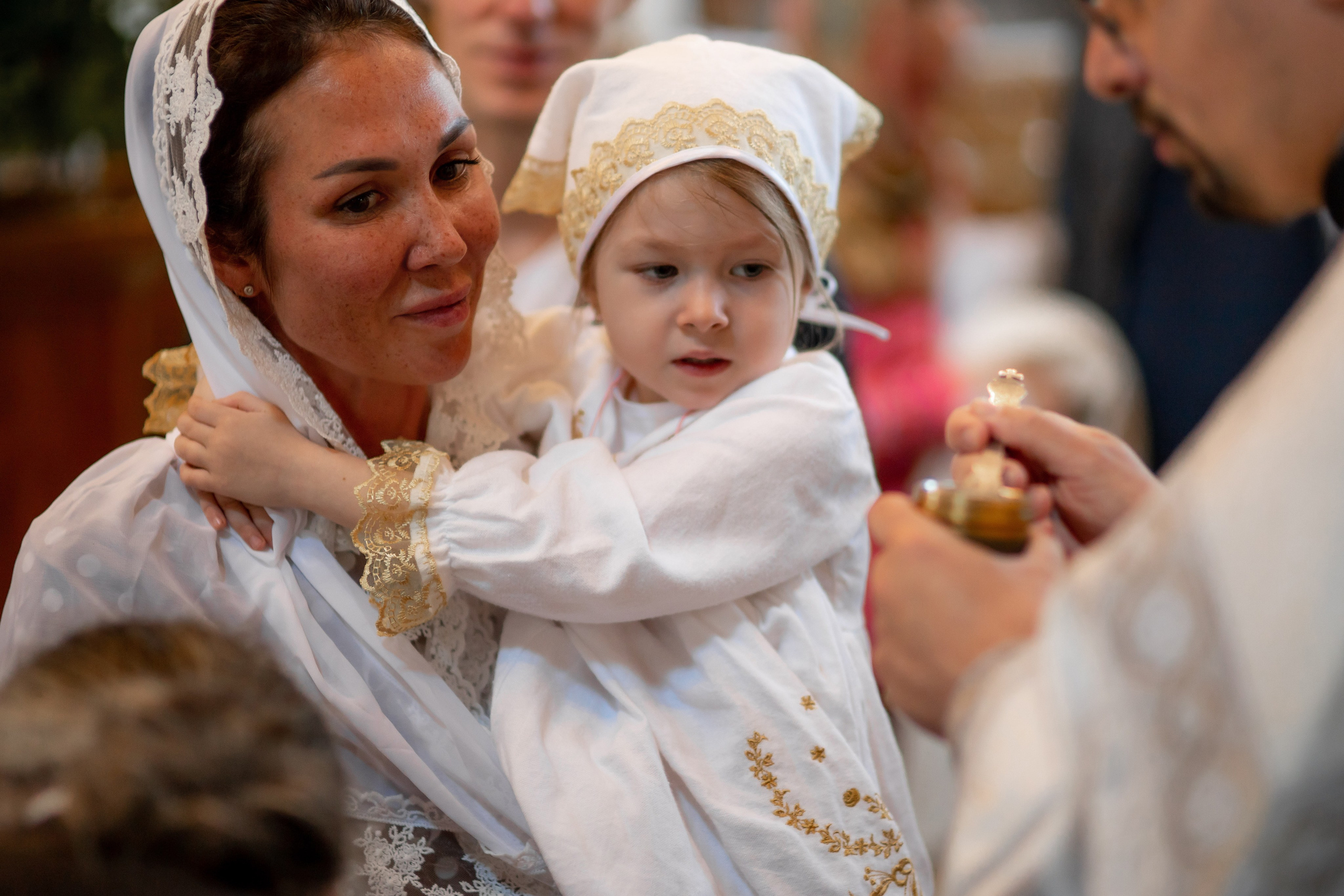 Таинство Крещения. Семейный фотограф в Москве