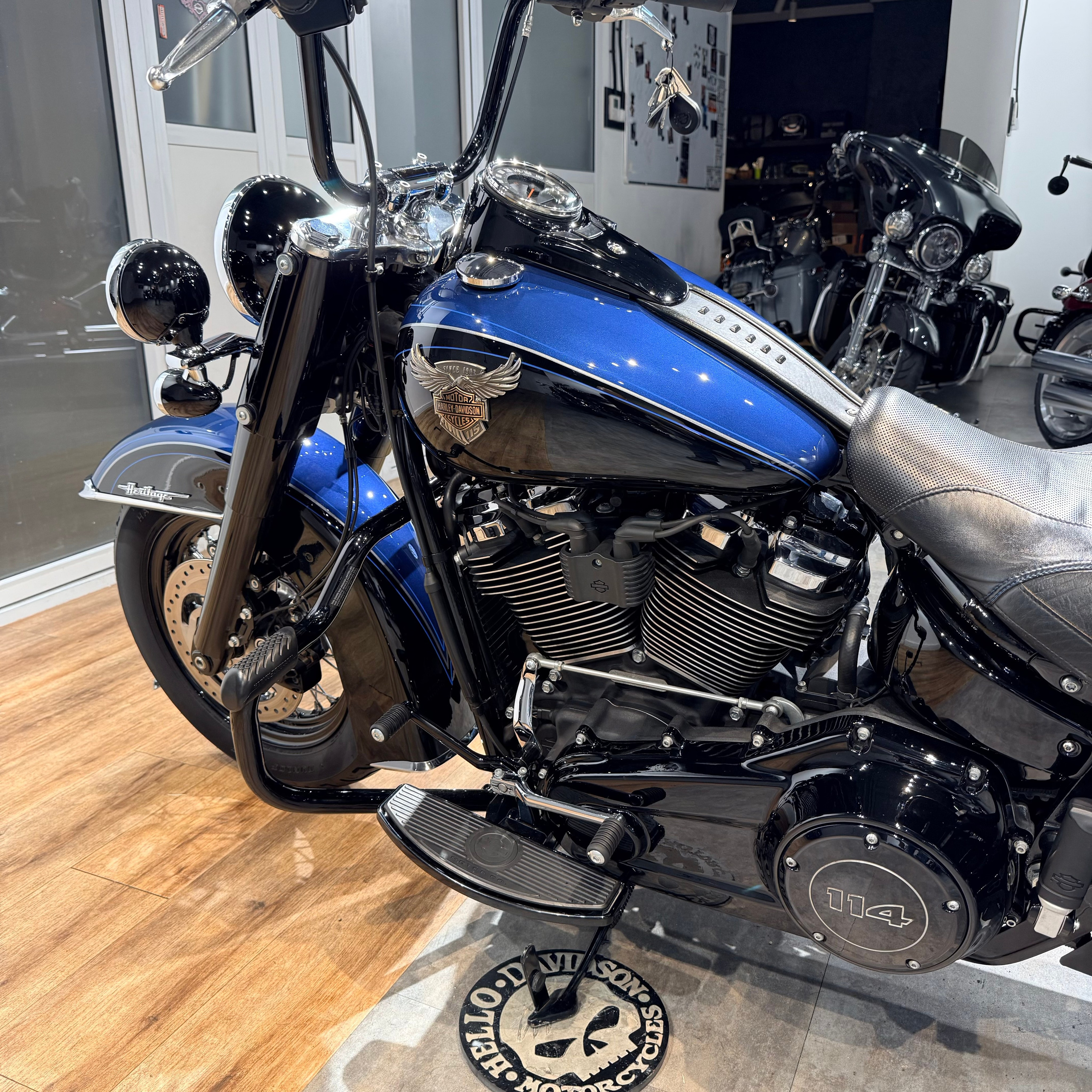 2018 Heritage 114 Anniversary (VIN *5HD*2015). Hello Davidson, Москва. Только хорошие мотоциклы…