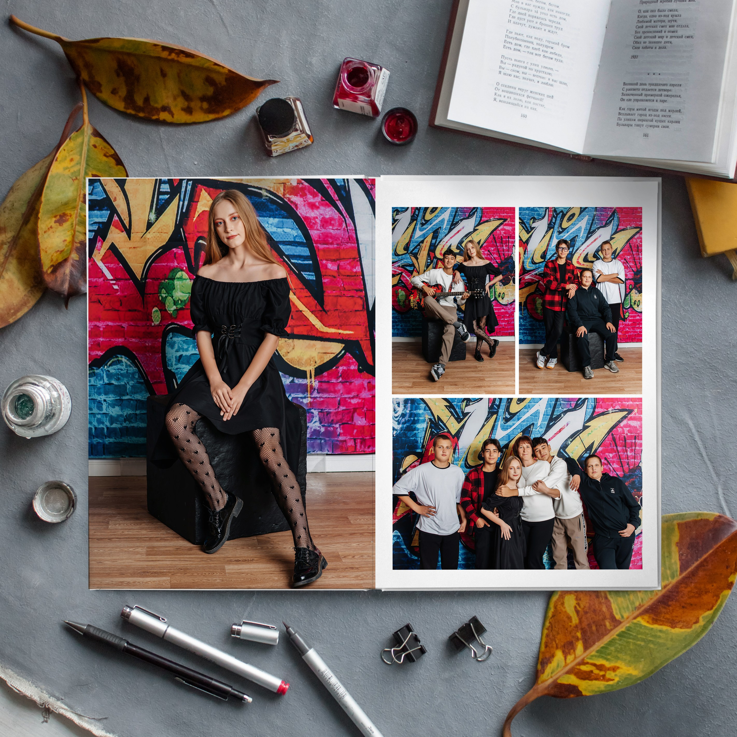 Серый. Дизайнер fotokniga_ast