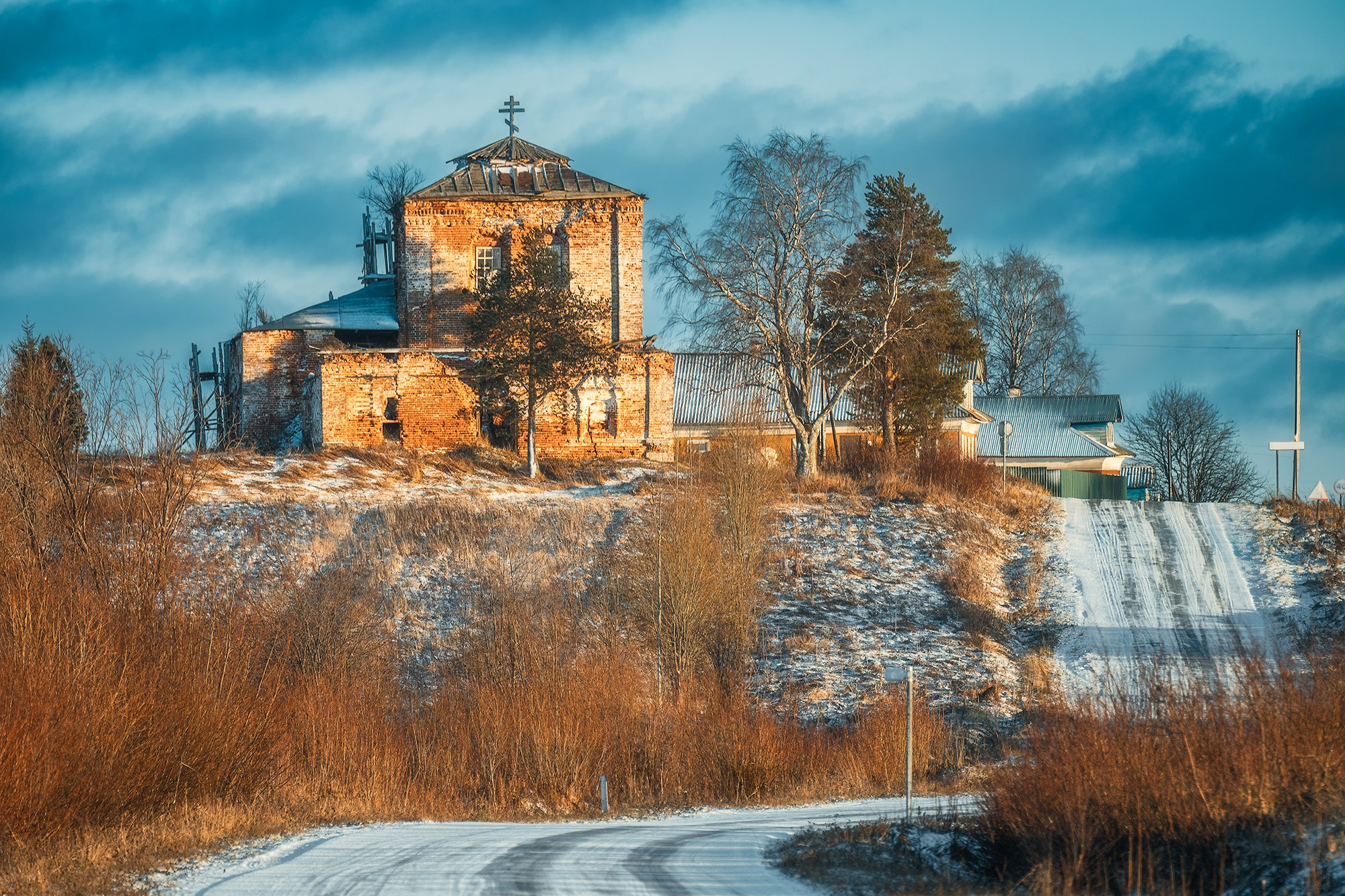 Пейзаж. Аэросъемка в Архангельске, Александр Ермолин