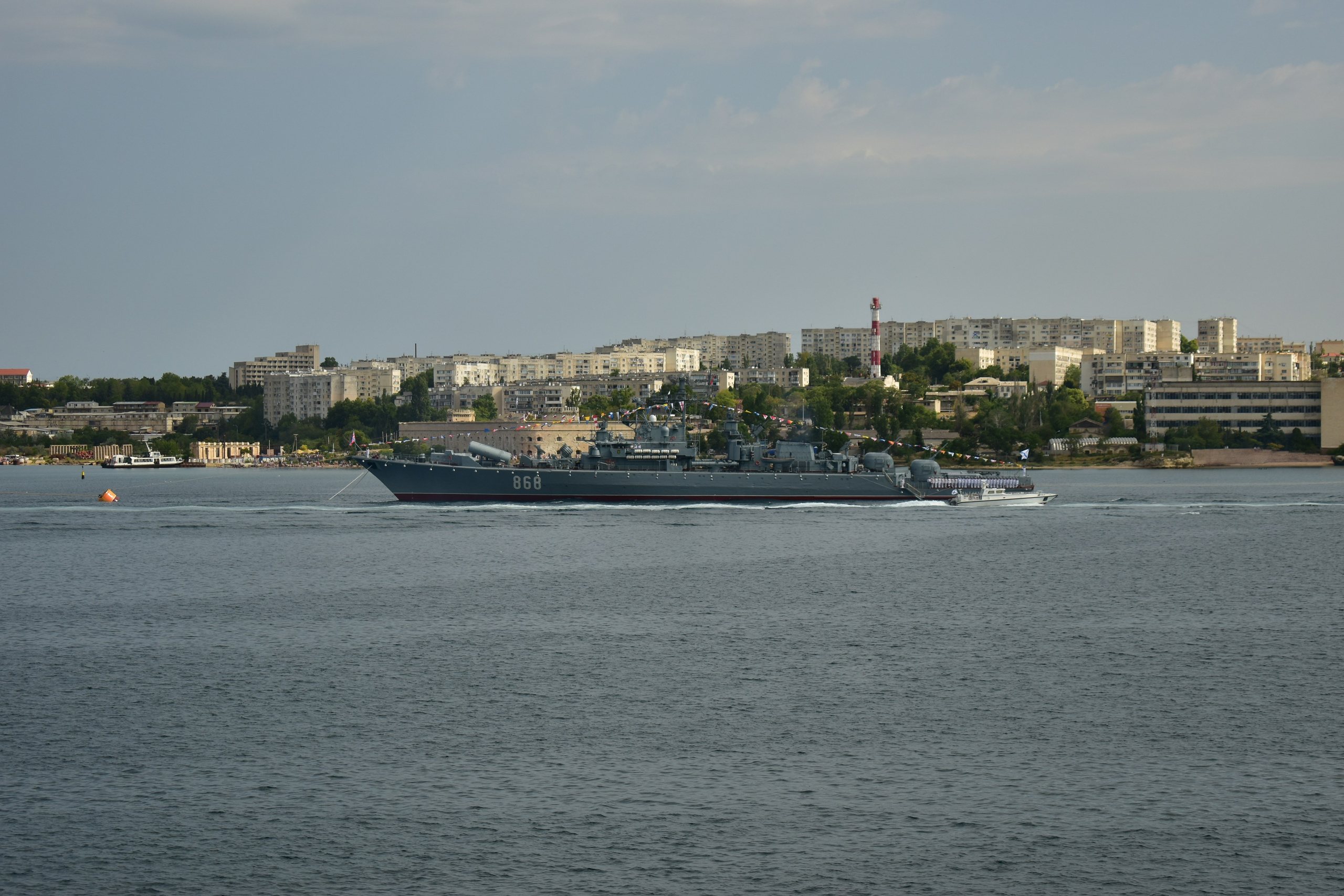 Парад ВМФ. Фотограф-ретушер в Крыму Юля Лобурец