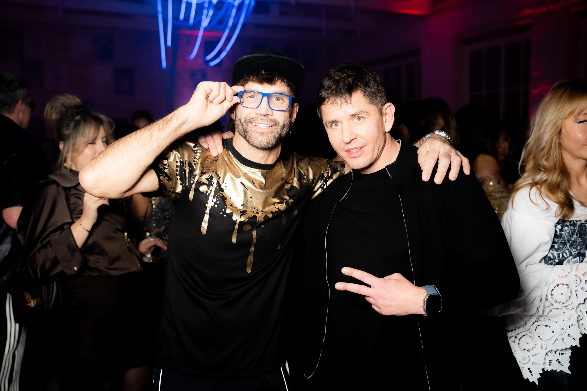 Традиционная золотая вечеринка INTERIOR+DESIGN, приуроченная к выходу главного номера года Gold Edition 2025. Фотограф Василий Буланов