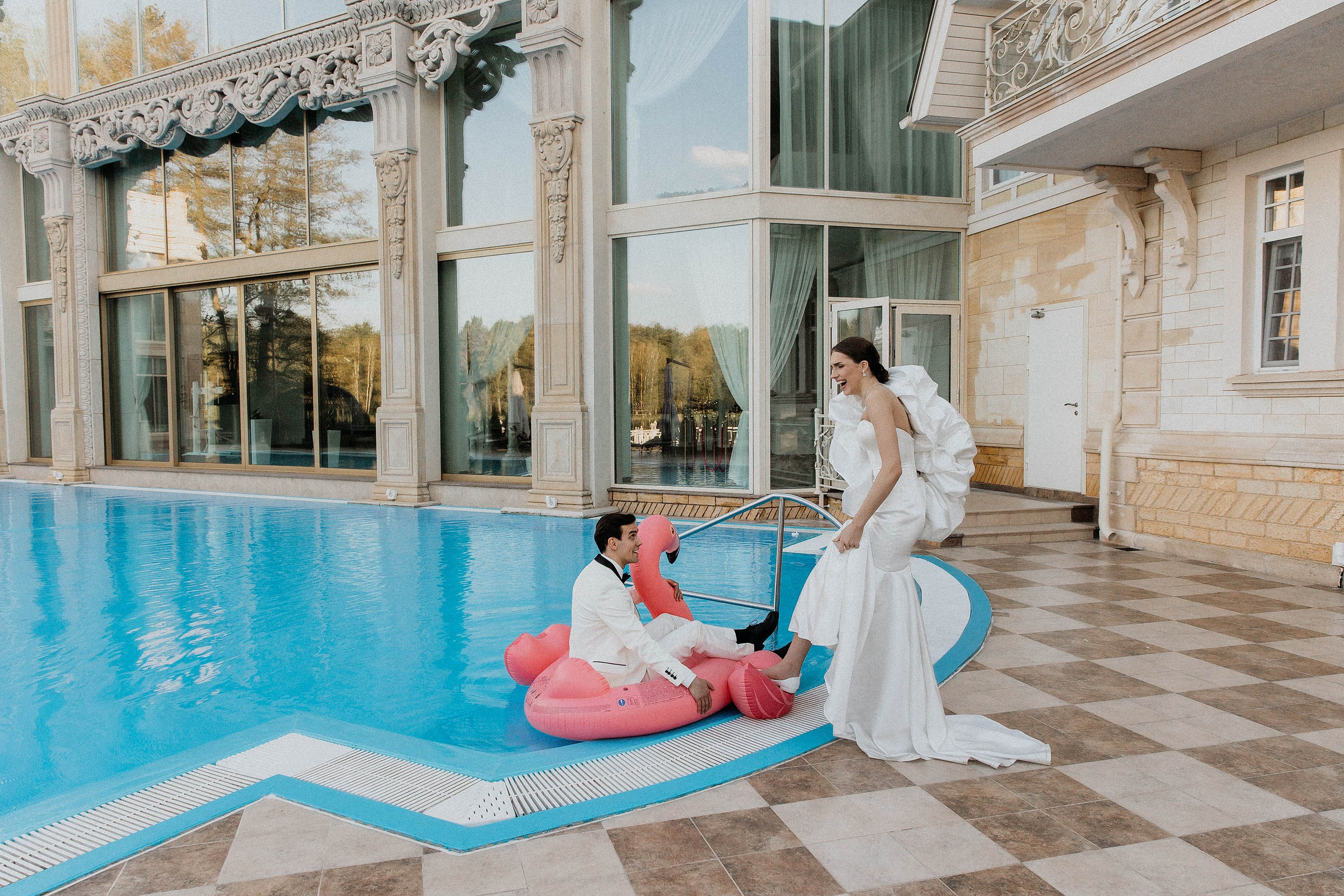 Villa " Бассейн» N&K. Свадебный/Портретный фотограф снимаю в Москве
