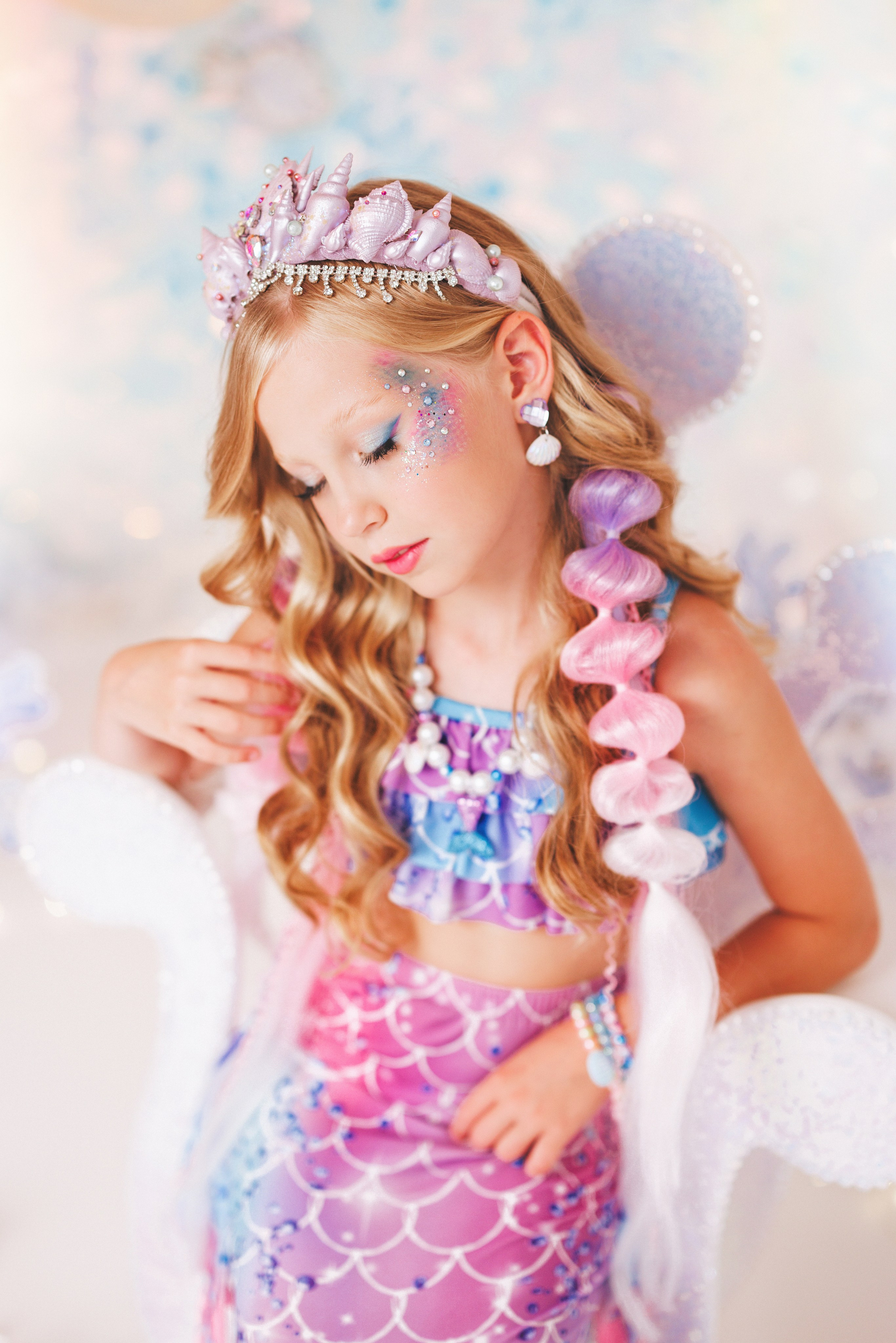 Детская фотосессия в образе «РУСАЛОЧКА», город Краснодар. Семейный и детский фотограф в Краснодаре Анна Трашкова