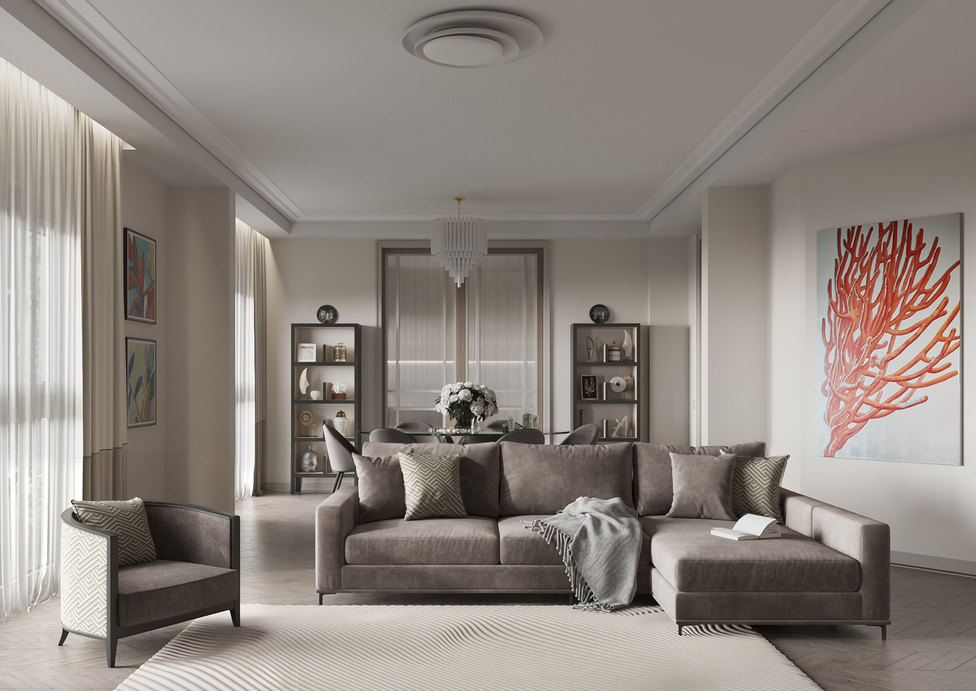 Берлин. Дизайн Марина Павлюченкова. 3D визуализатор интерьеров Ксения Жарко