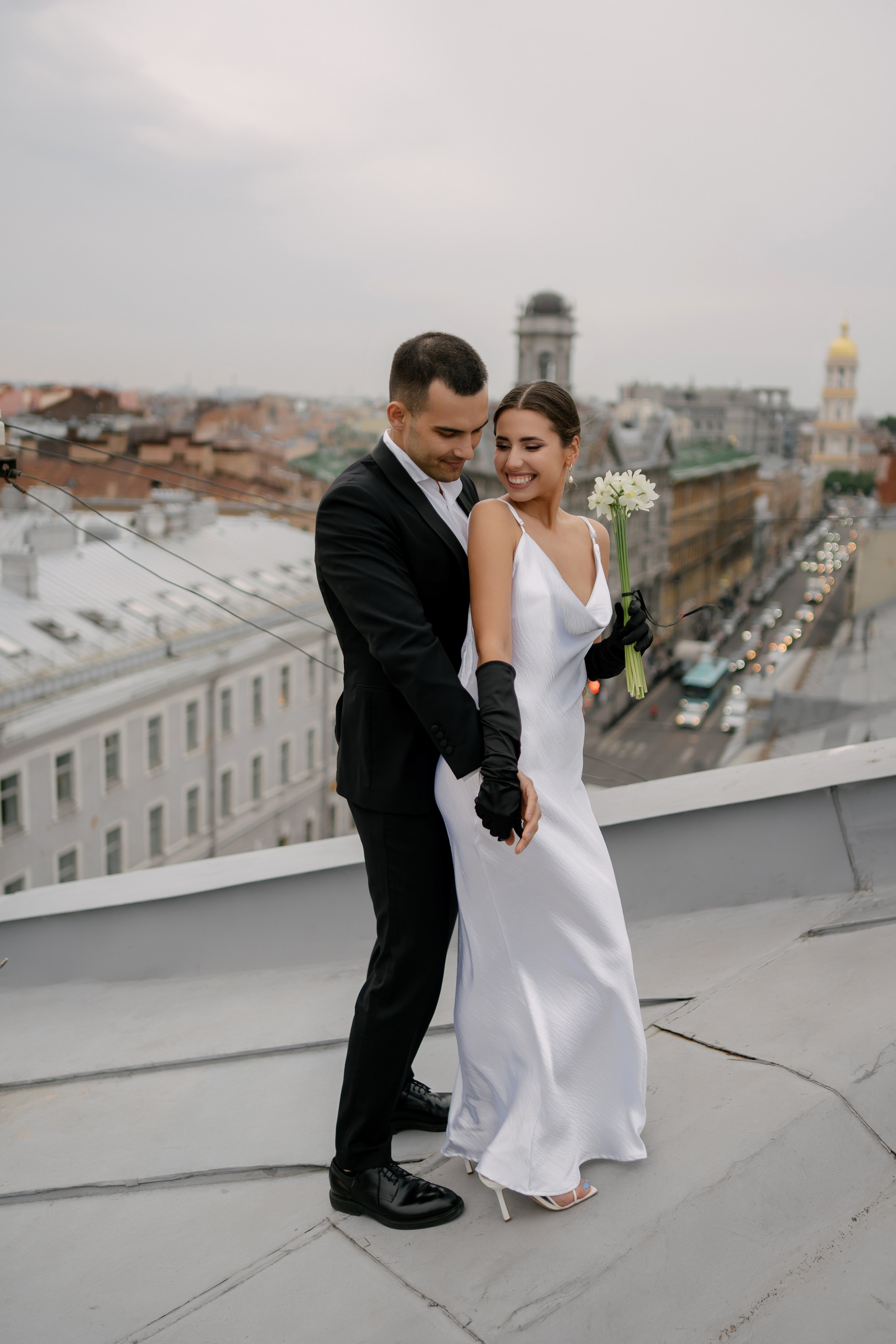 На крышах Питера. Семейный и свадебный фотограф в Красногорске Анастасия Тихонова