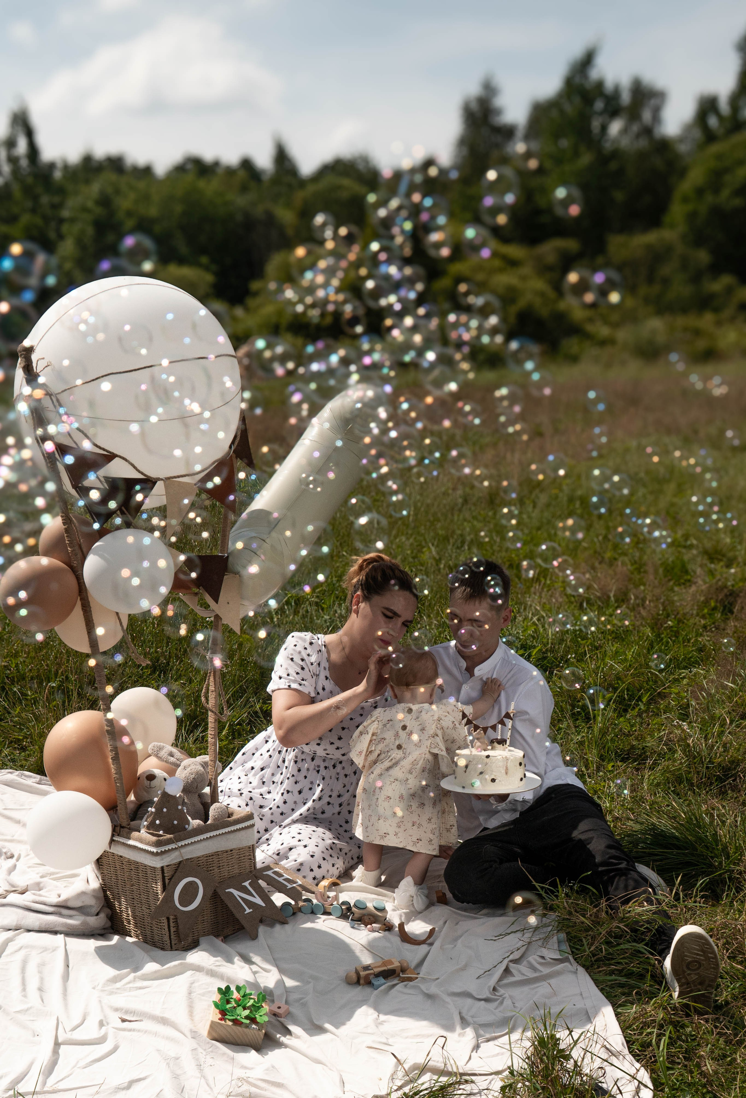 На воздушном шаре. Фотограф Санкт-Петербург