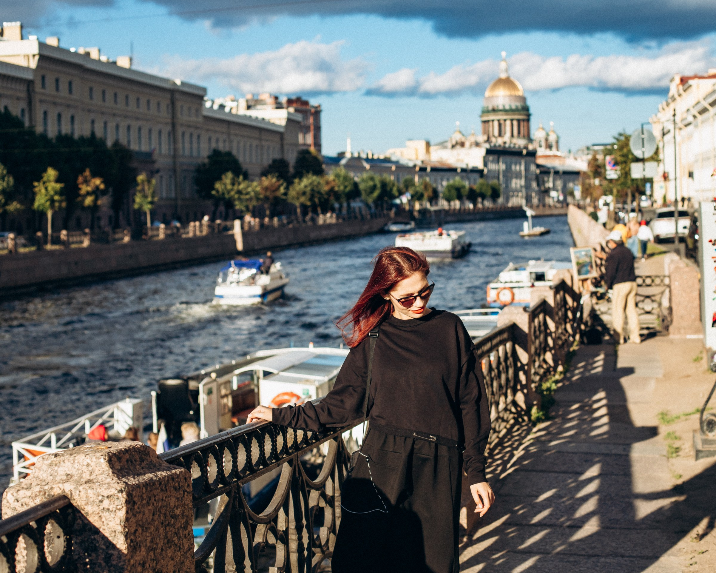 Людмила в сентябре. Фотопрогулка в Петербурге. Индивидуальный и семейный фотограф в Санкт-Петербурге