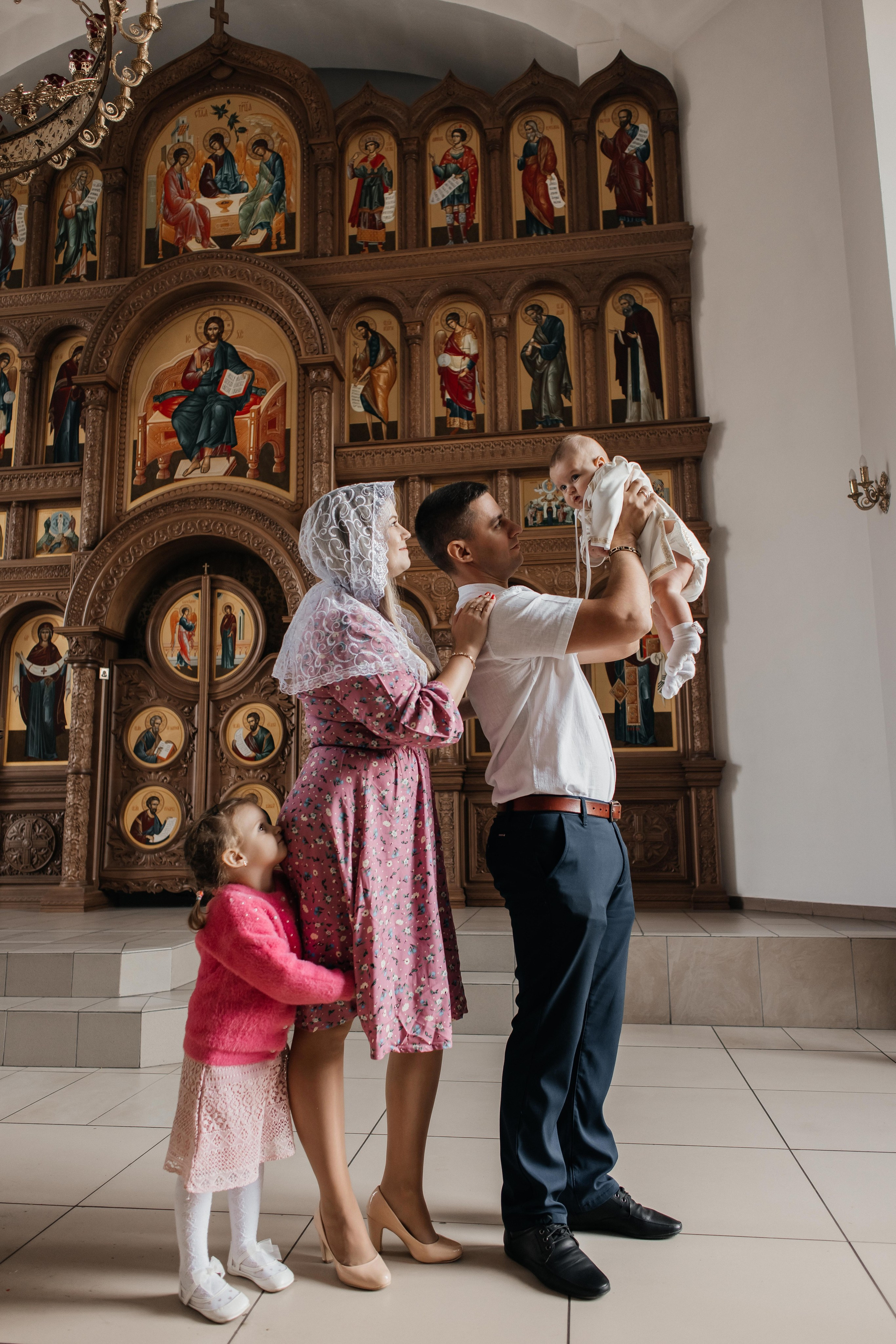 Крещение Ромы. Свадебный и семейный фотограф Яна Стражева. Волгоград, Москва