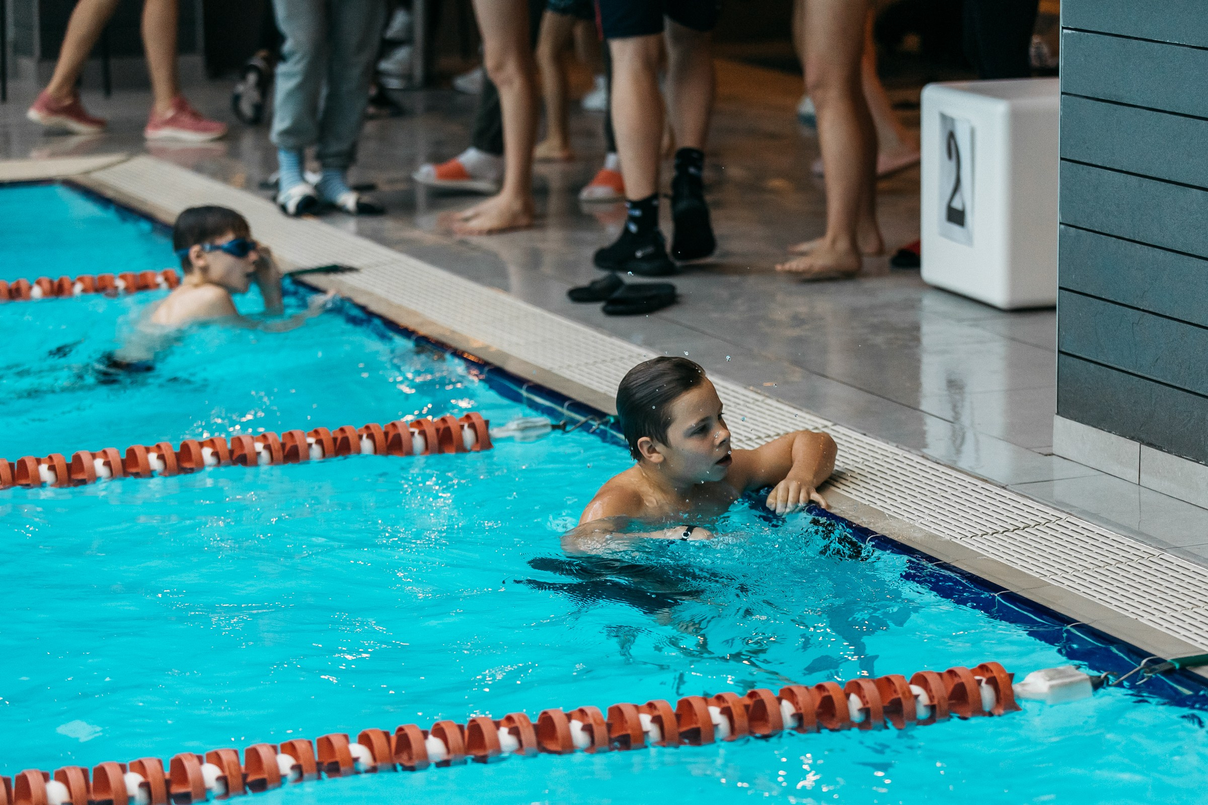 Соревнования по плаванию (зима)