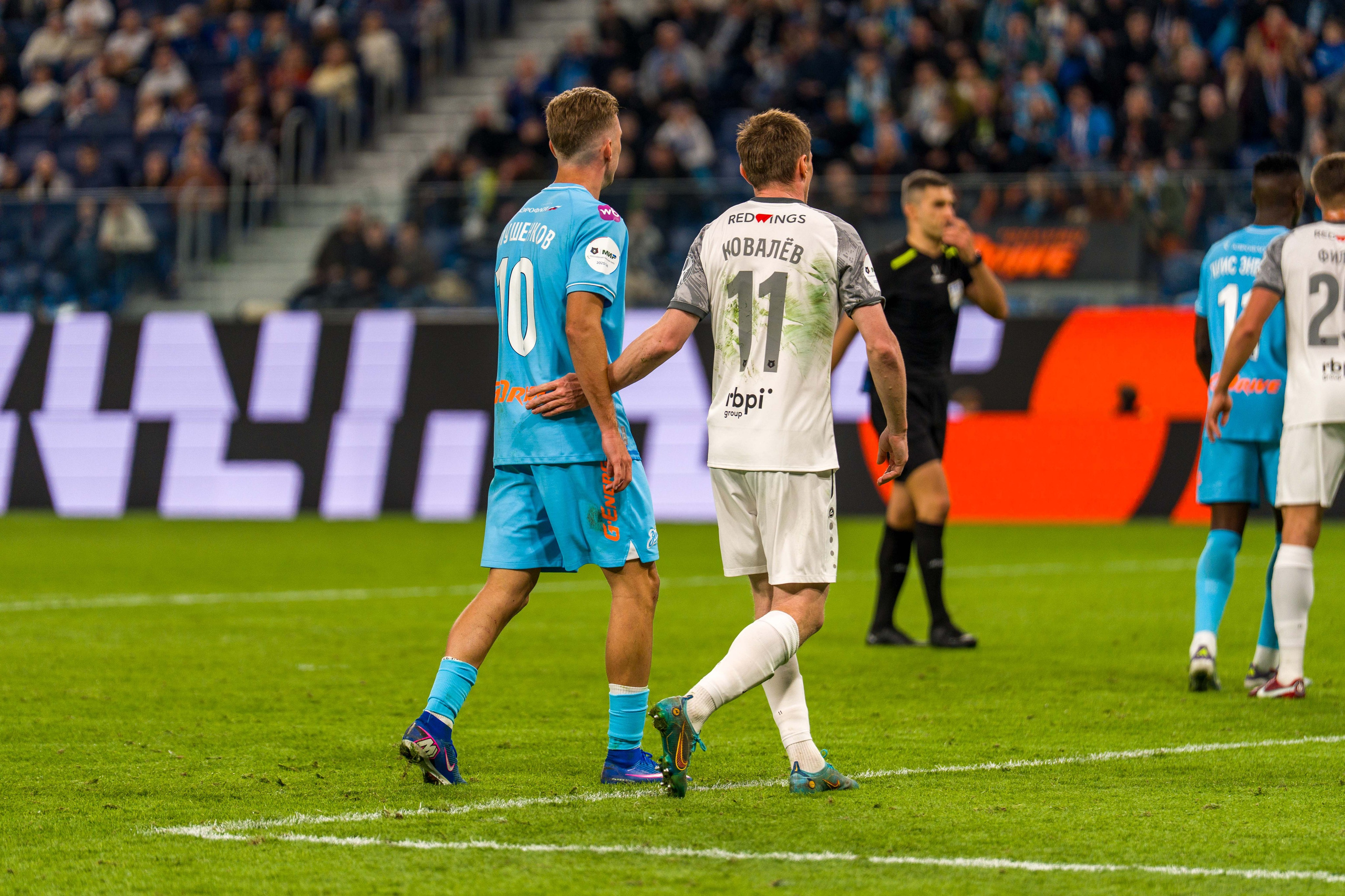 Zenit vs Baltika — RPL 2025/26 match gallery at Gazprom Arena | Anton Gauf. Sports Photographer in Saint Petersburg | Anton Hauff
