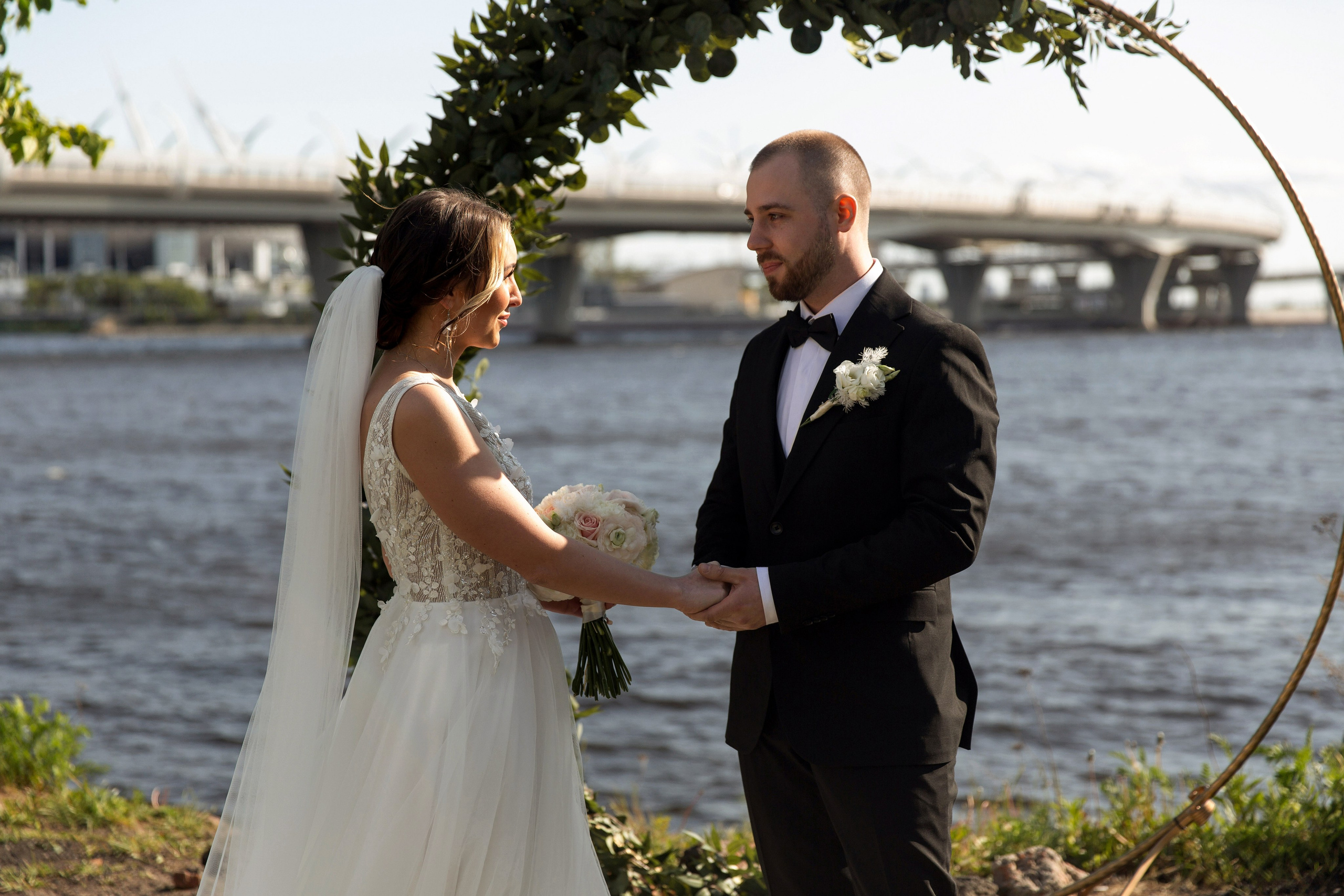 Свадебная фотосессия Дианы и Олега. Свадебный и портретный фотограф в Санкт-Петербурге Надежда Чечулина