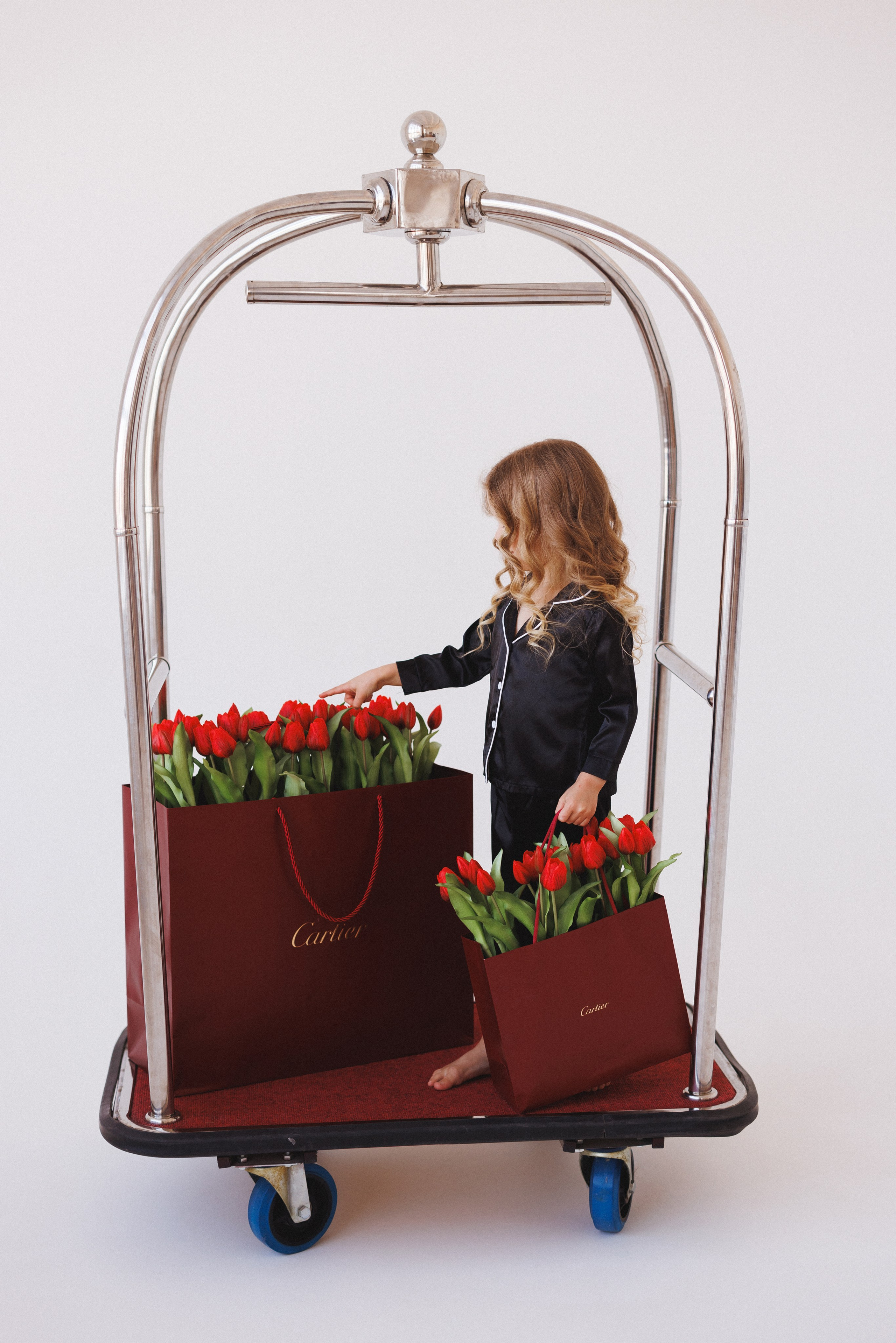 Фотосессия для девочек в тематике «Гардеробная». Семейный и детский фотограф в Краснодаре Анна Трашкова