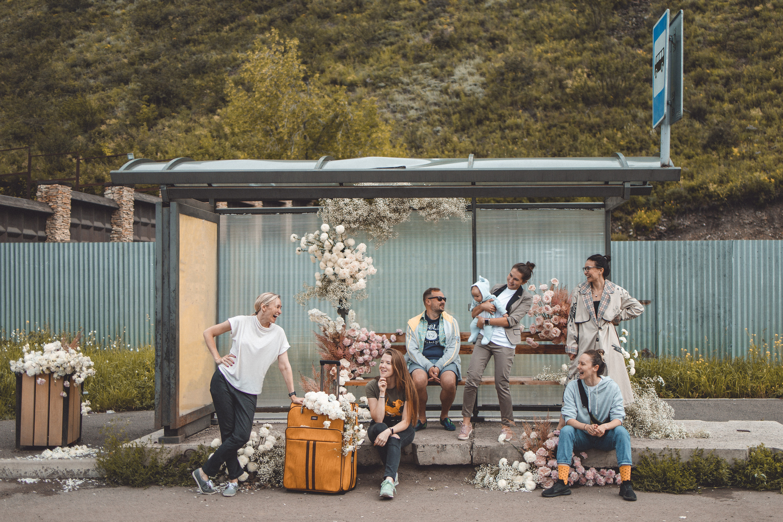 Цветочная Остановка. Фотограф в Красноярске Надежда Воскресенская