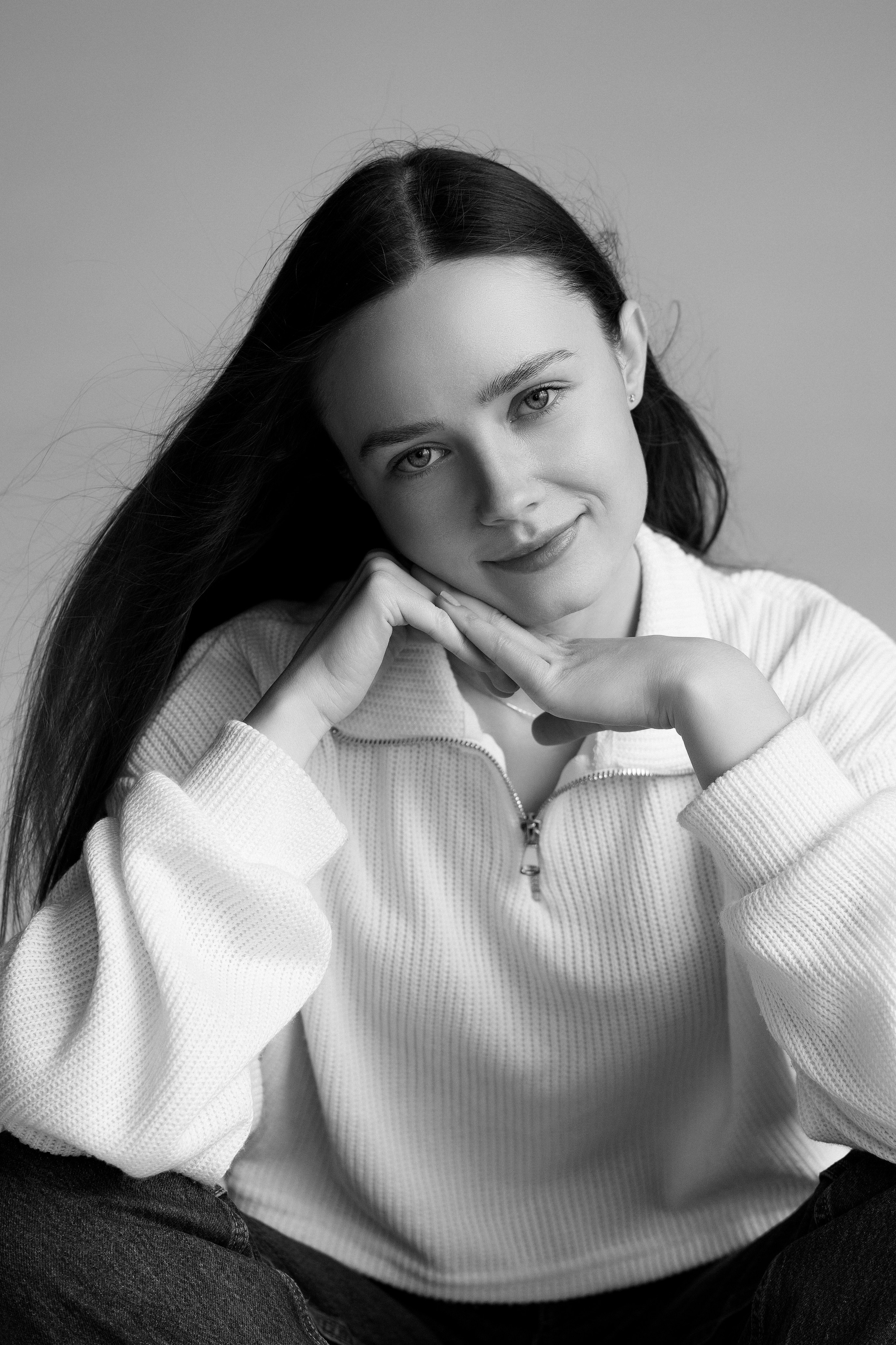 Женский портрет в студии. Фотограф Минск