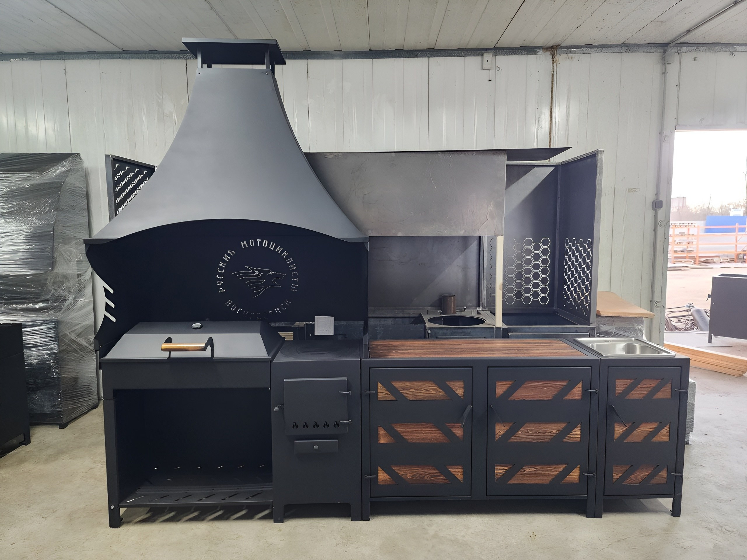 «Джета» разные комплектации. Купить / заказать мангал для дома в Краснодаре от производителя «Дарбин»