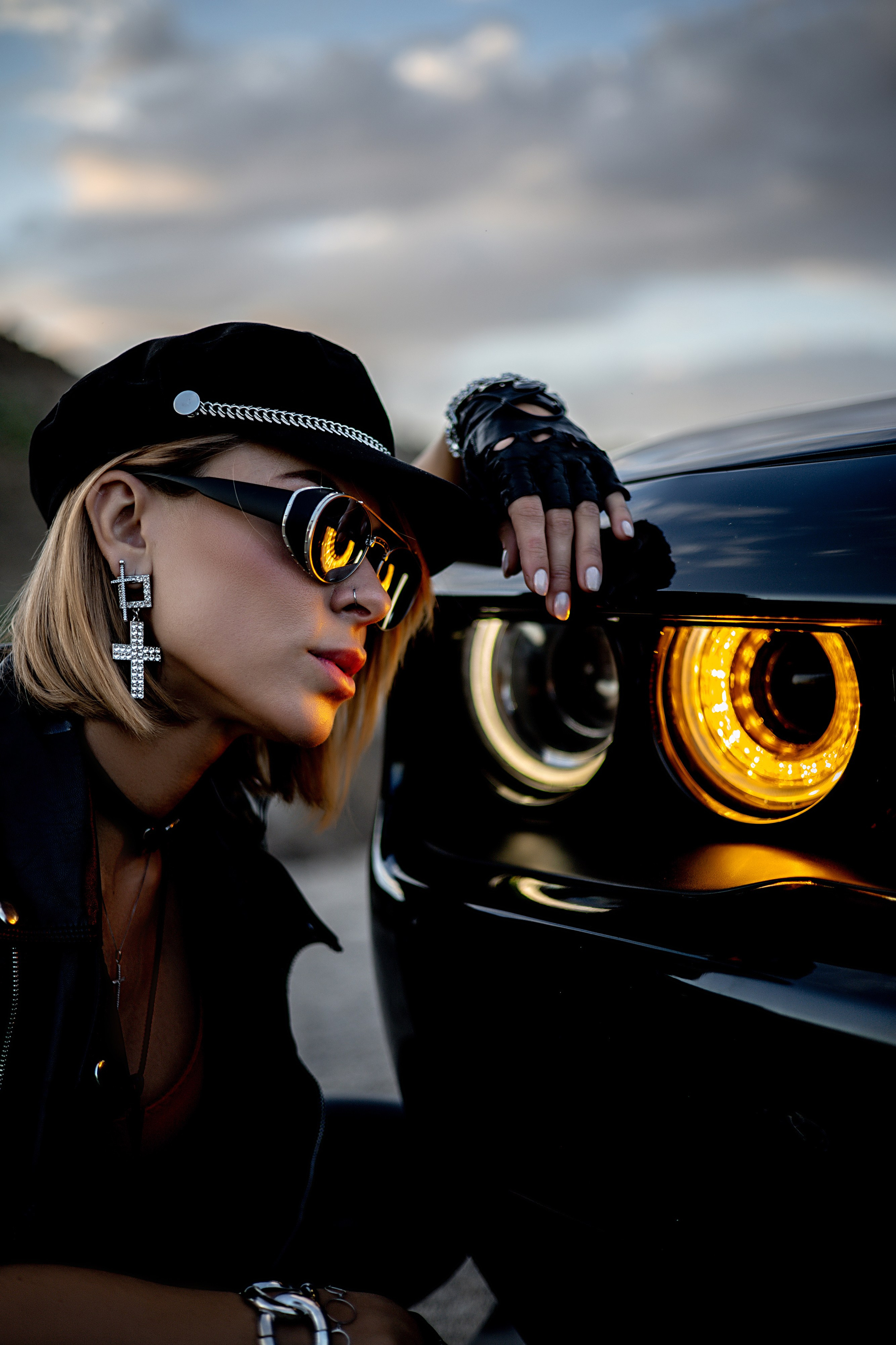 Съемки на улице. Анна Злищева