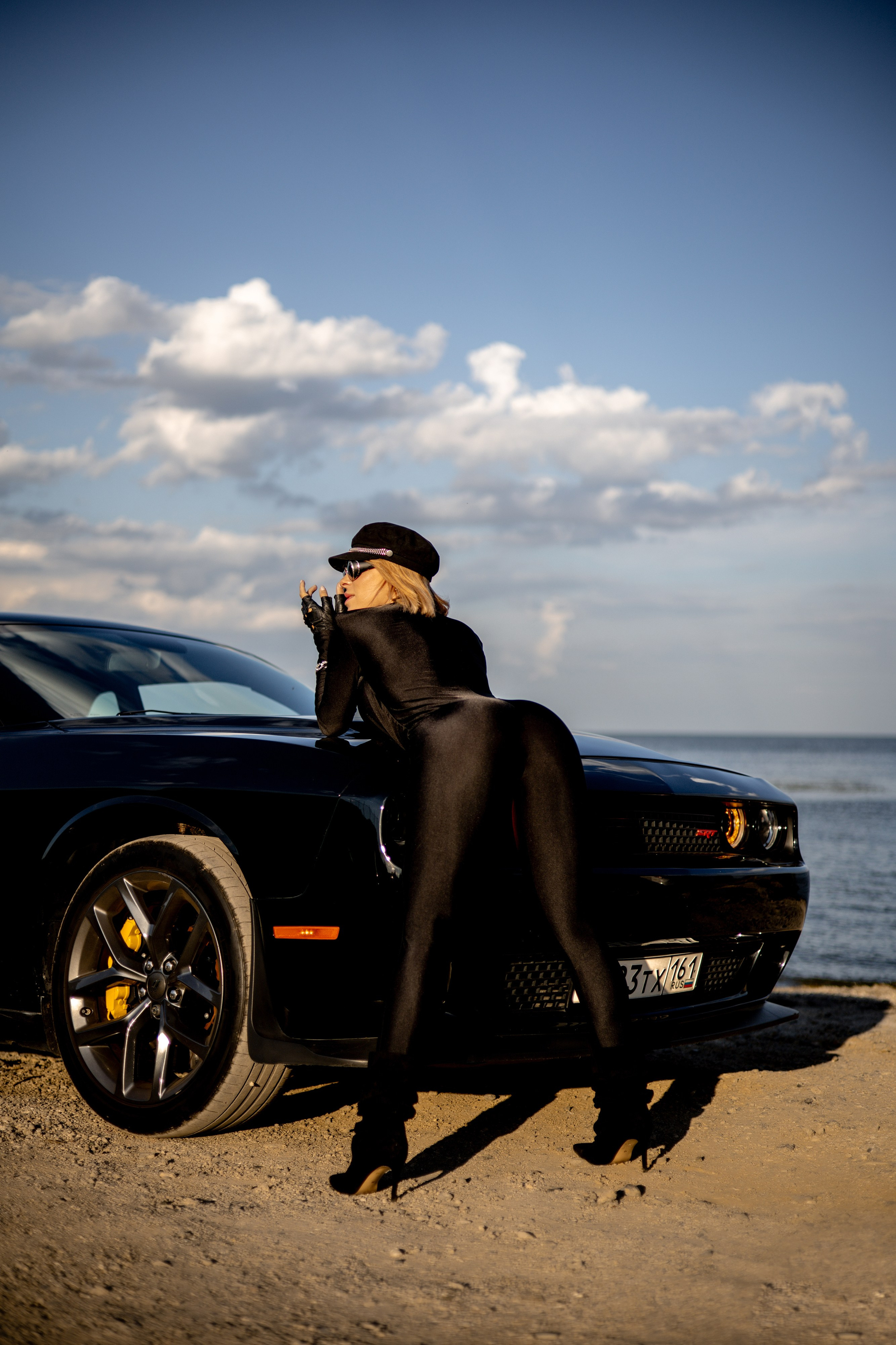 Съемки на улице. Анна Злищева