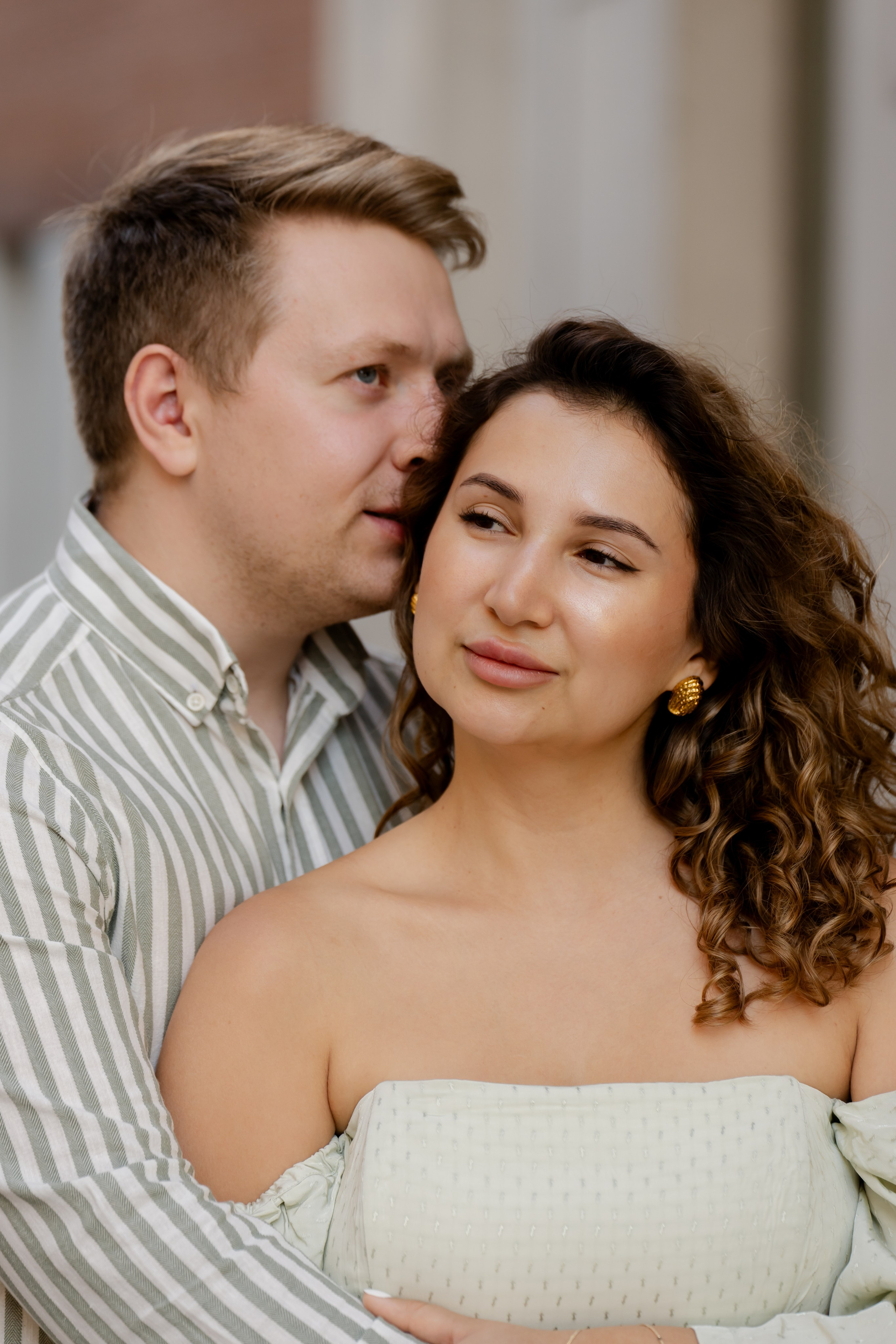 Портретная фотосессия пары. Фотограф Москва