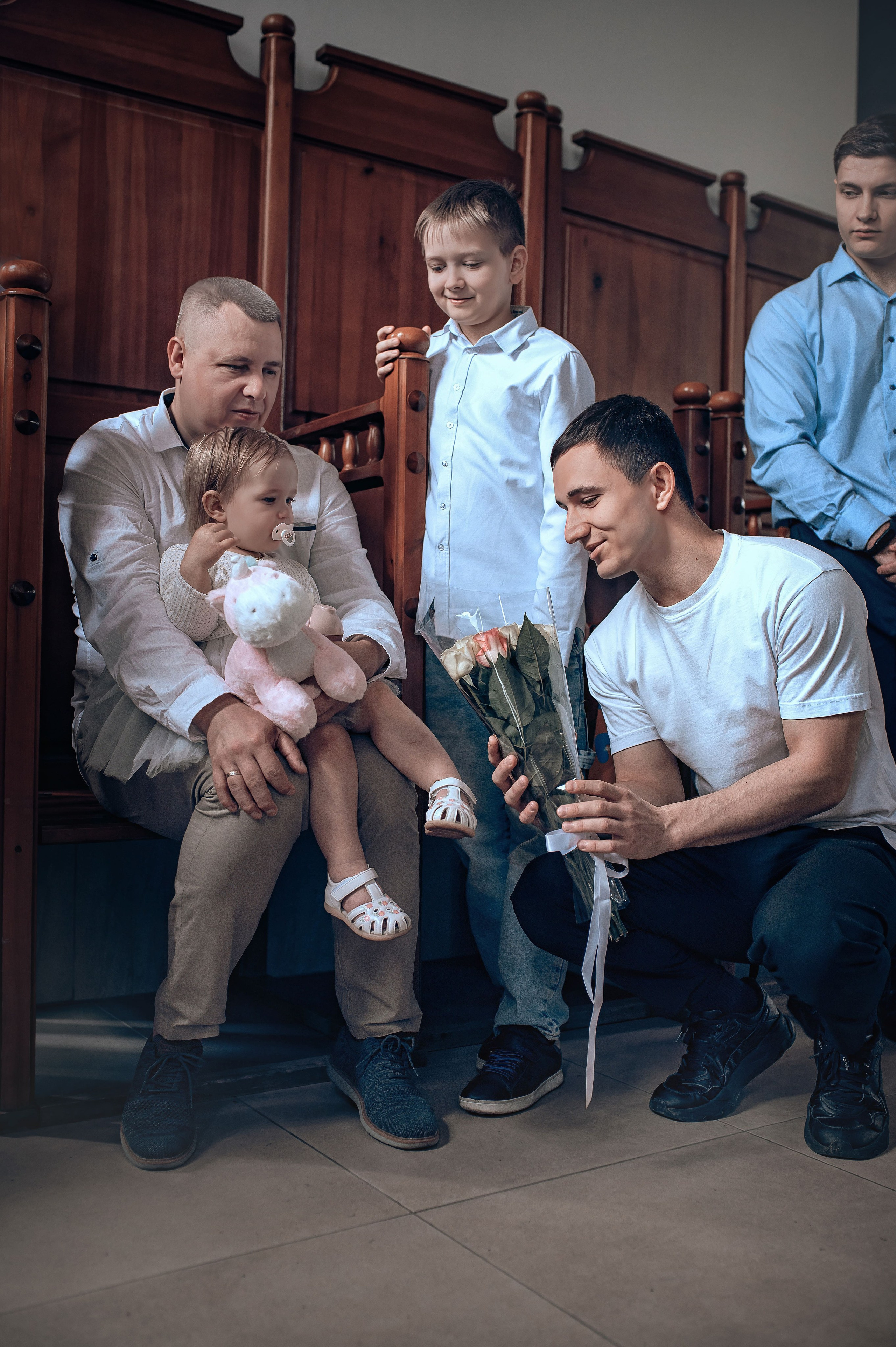 Крещение Мирославы в храме Феодора Тирона. Фотографы крещения/венчания  Красноярск Татьяна и Вячеслав Переваловы