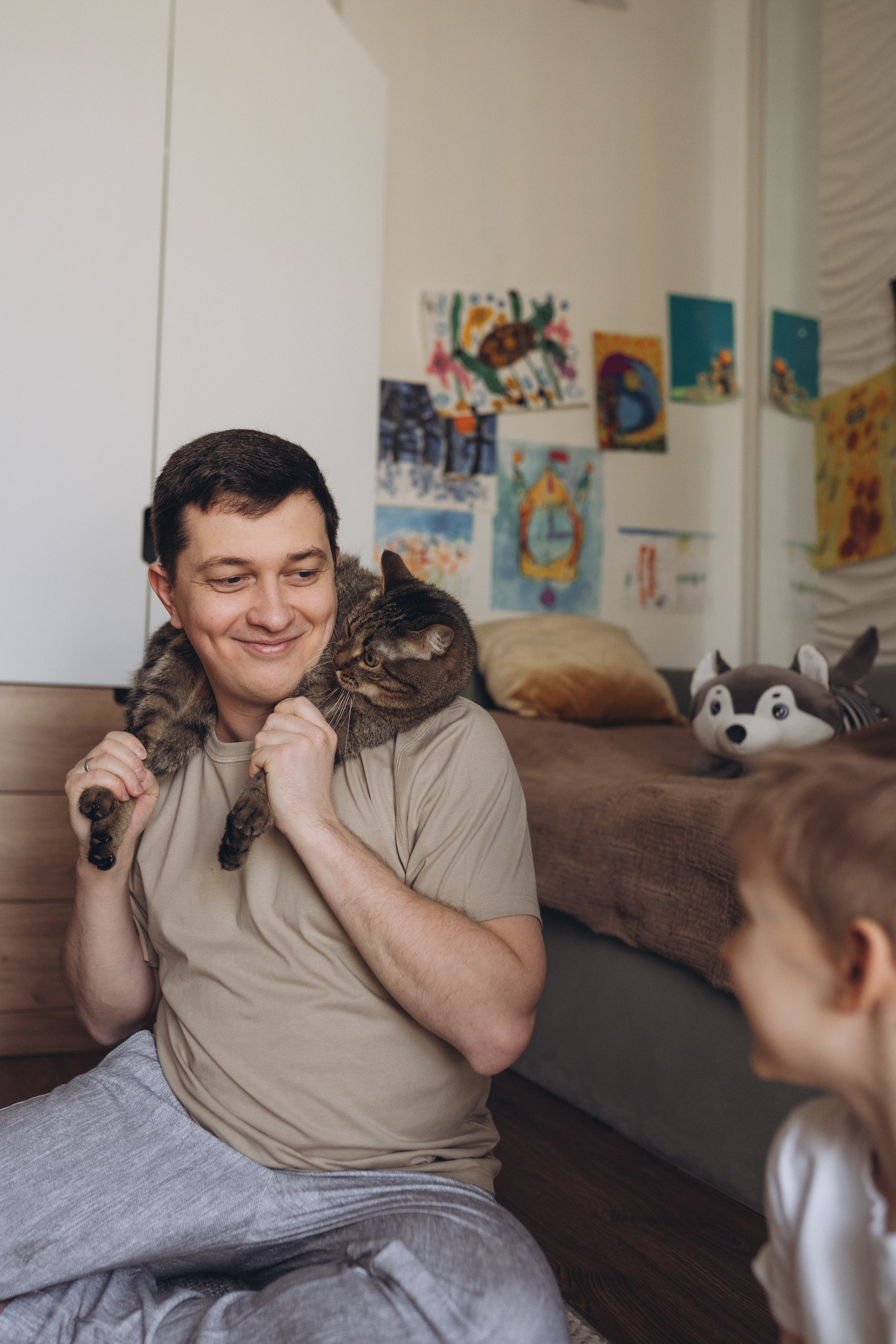 Мише 1 месяц. Семейный и контент фотограф в Москве и Троицке Горелова Лизавета