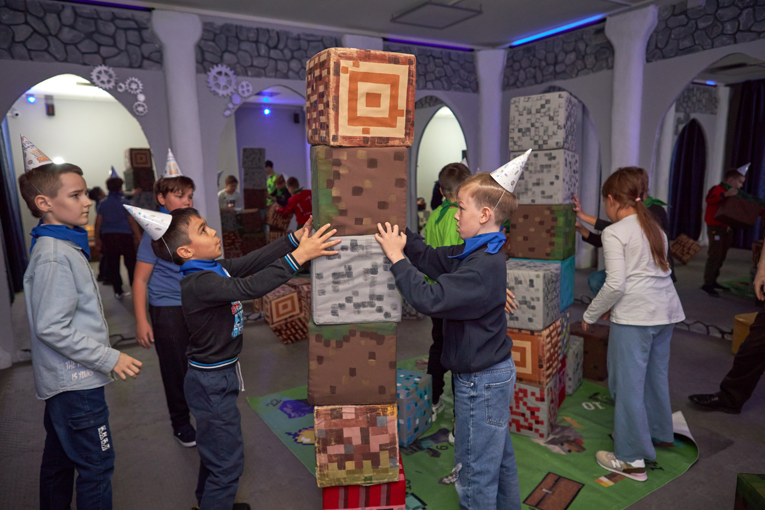 Репортажные кадры с детских праздников