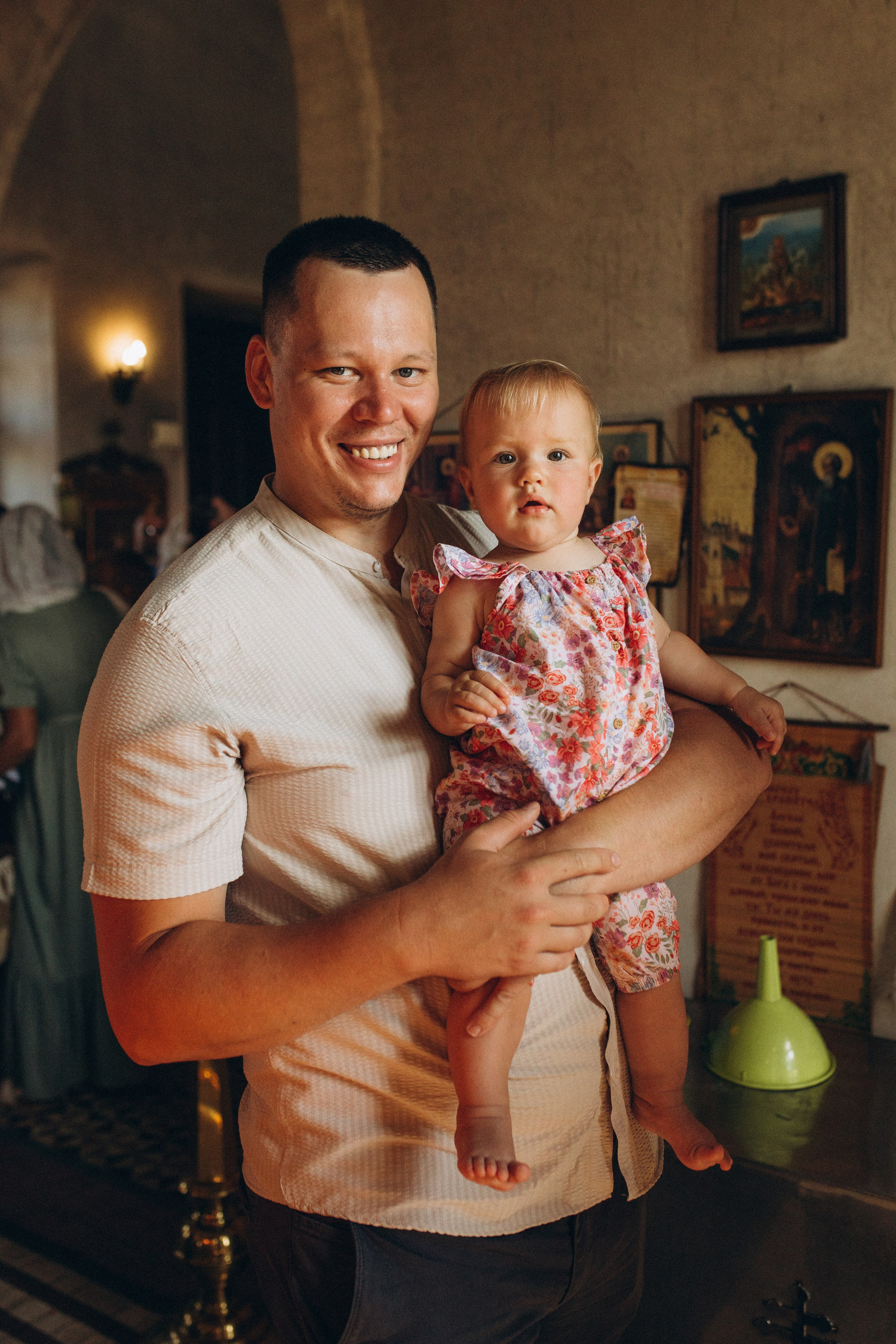 Крещение Марии. Семейный фотограф в Обнинске