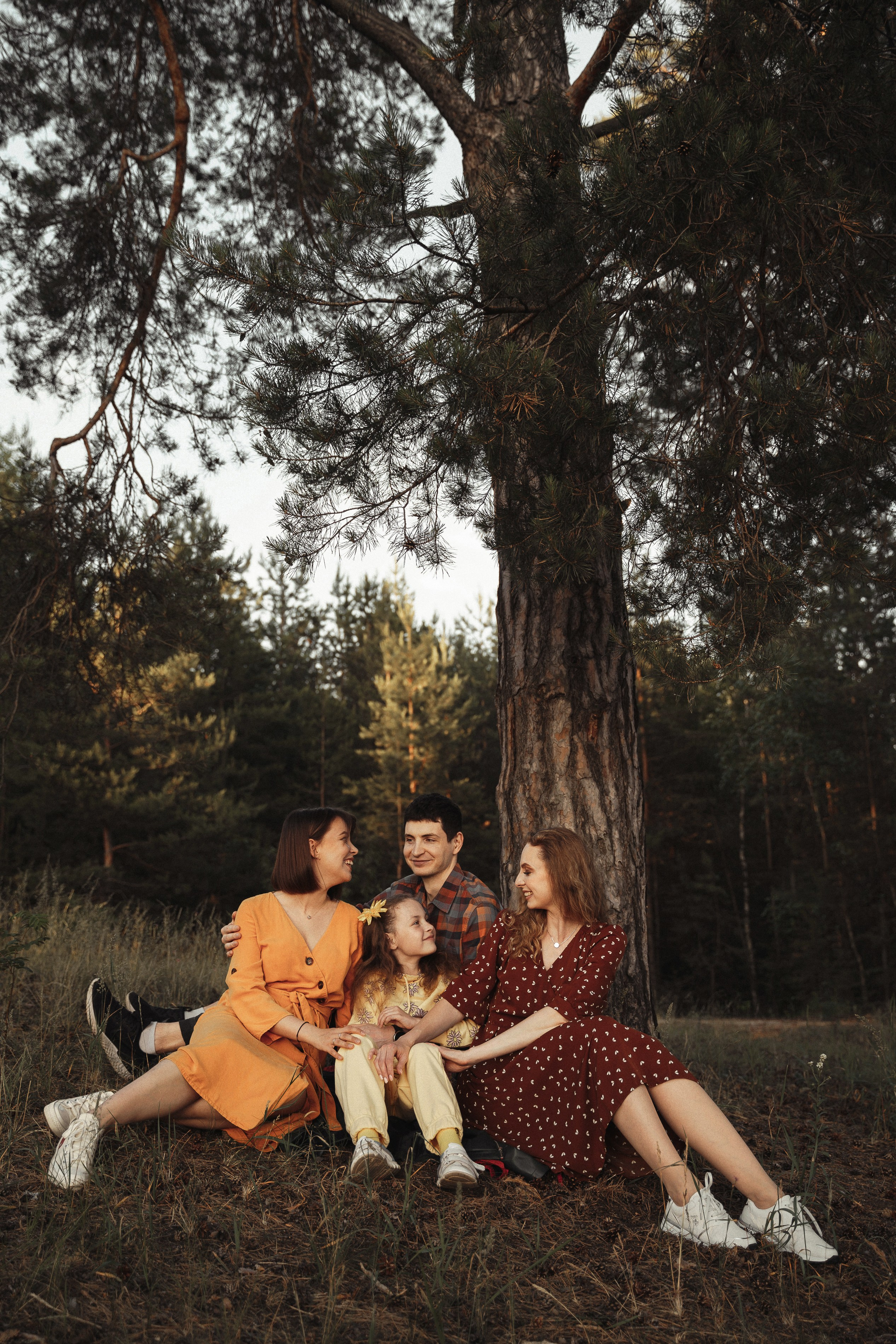 Татьяна и семья. Фотограф Алексей Кутырёв