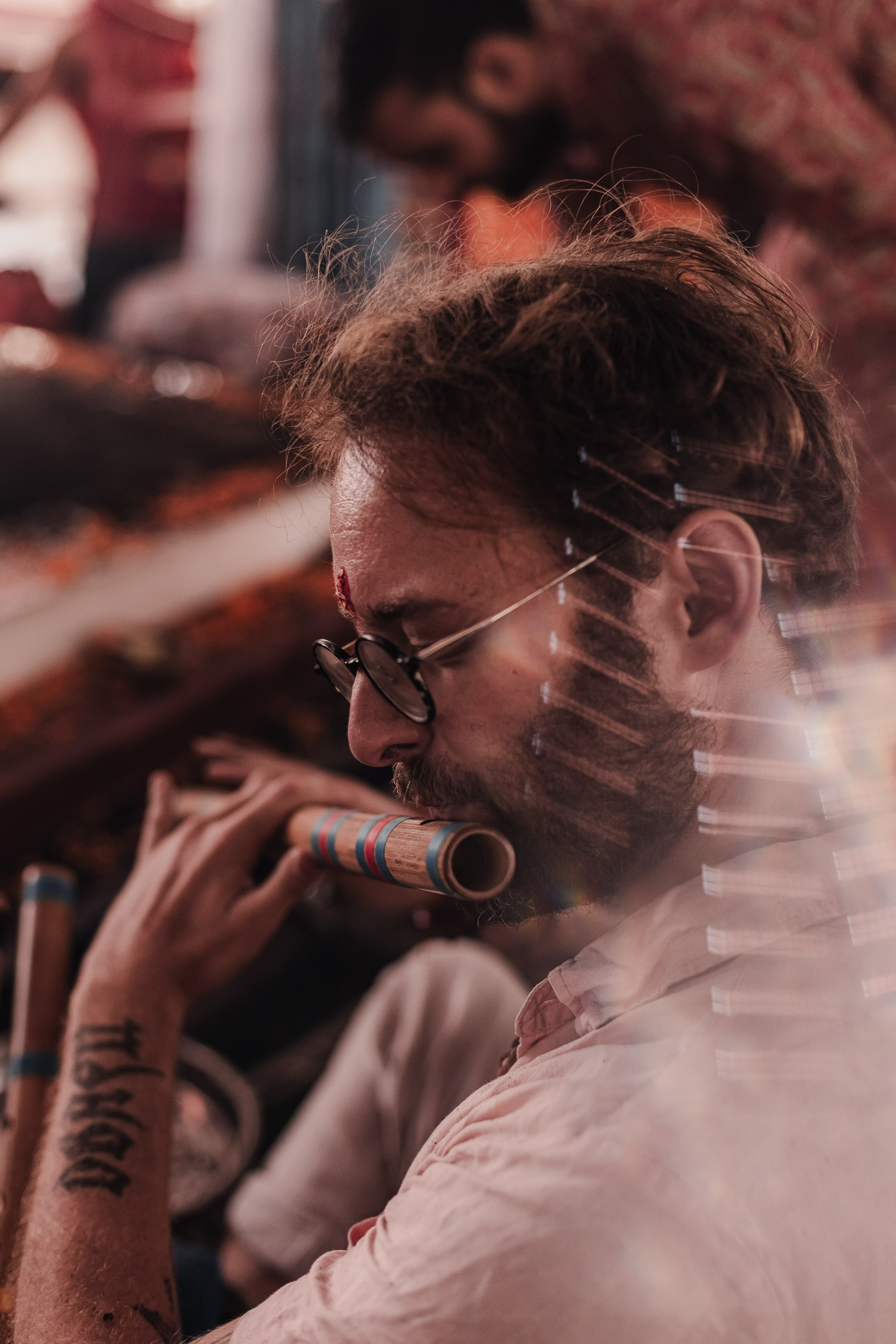 Navaratri yajna at Devraha Baba Ji ashram. Мариам Багдасарян