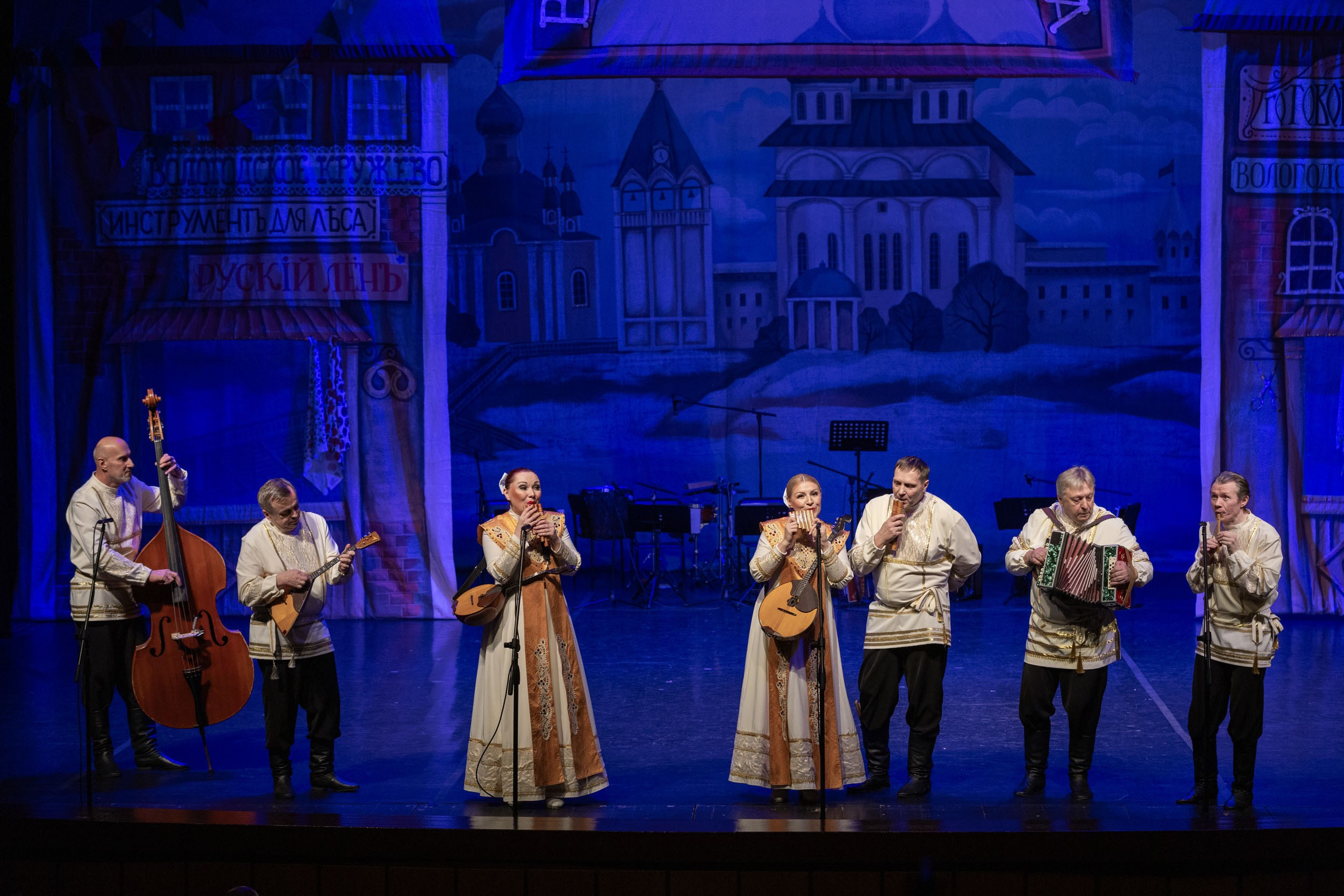 Фотосъемка юбилейного концерта ансамбля Вологодчины «Русский Север»