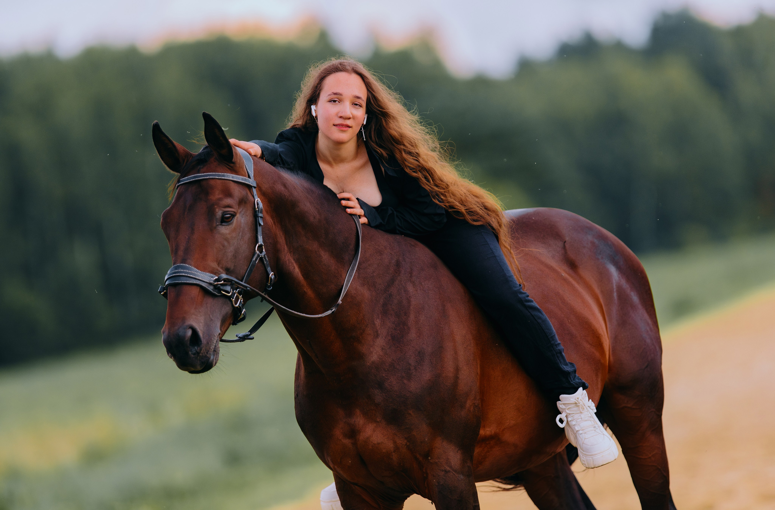 Светлана, Анна и Фрерих. Фотограф-анималист Ксендзова Кристина
