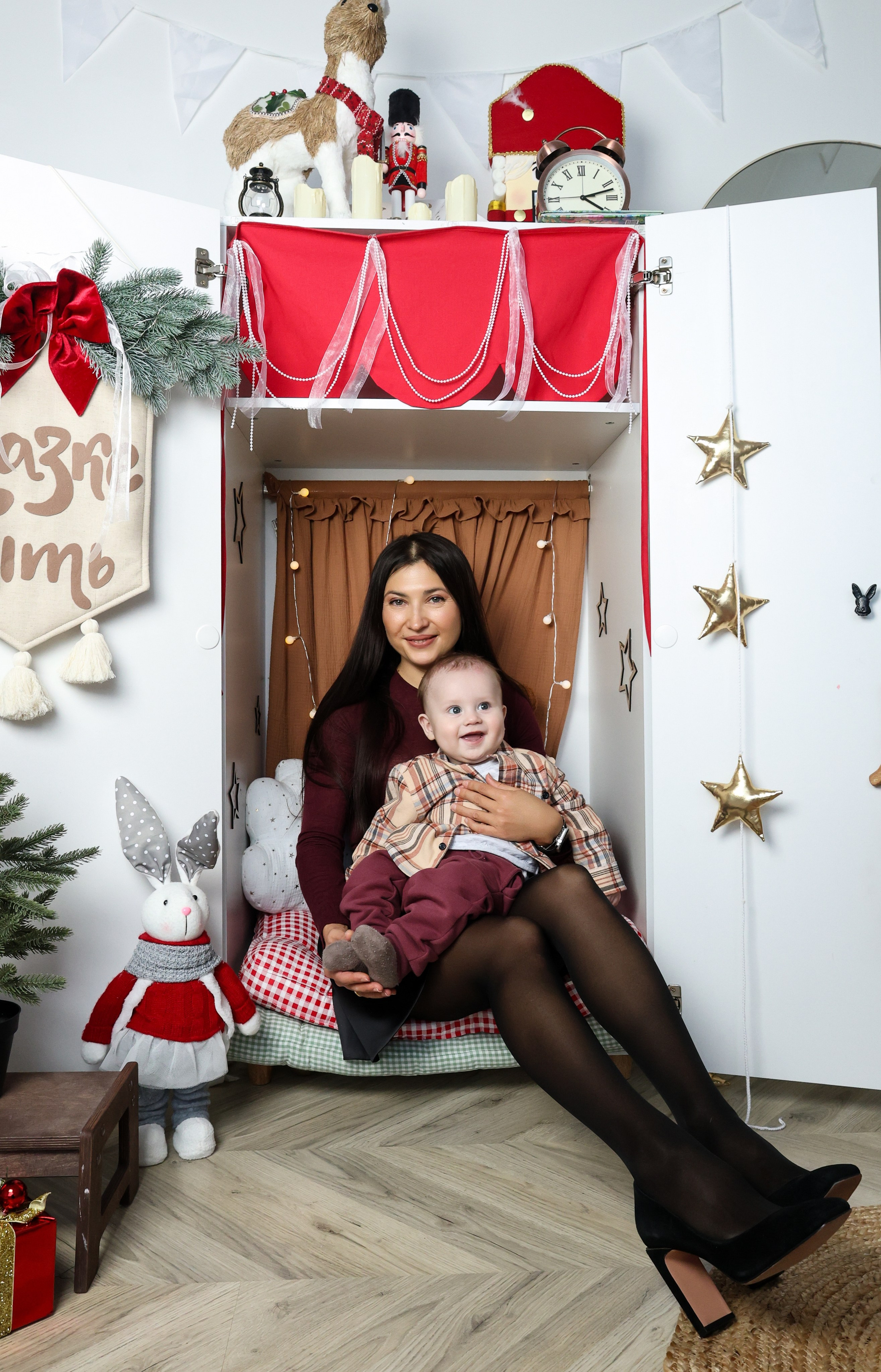 Семейная Новогодняя съёмка. Ирина, Денис и Платон. Tatiana Shumskaya