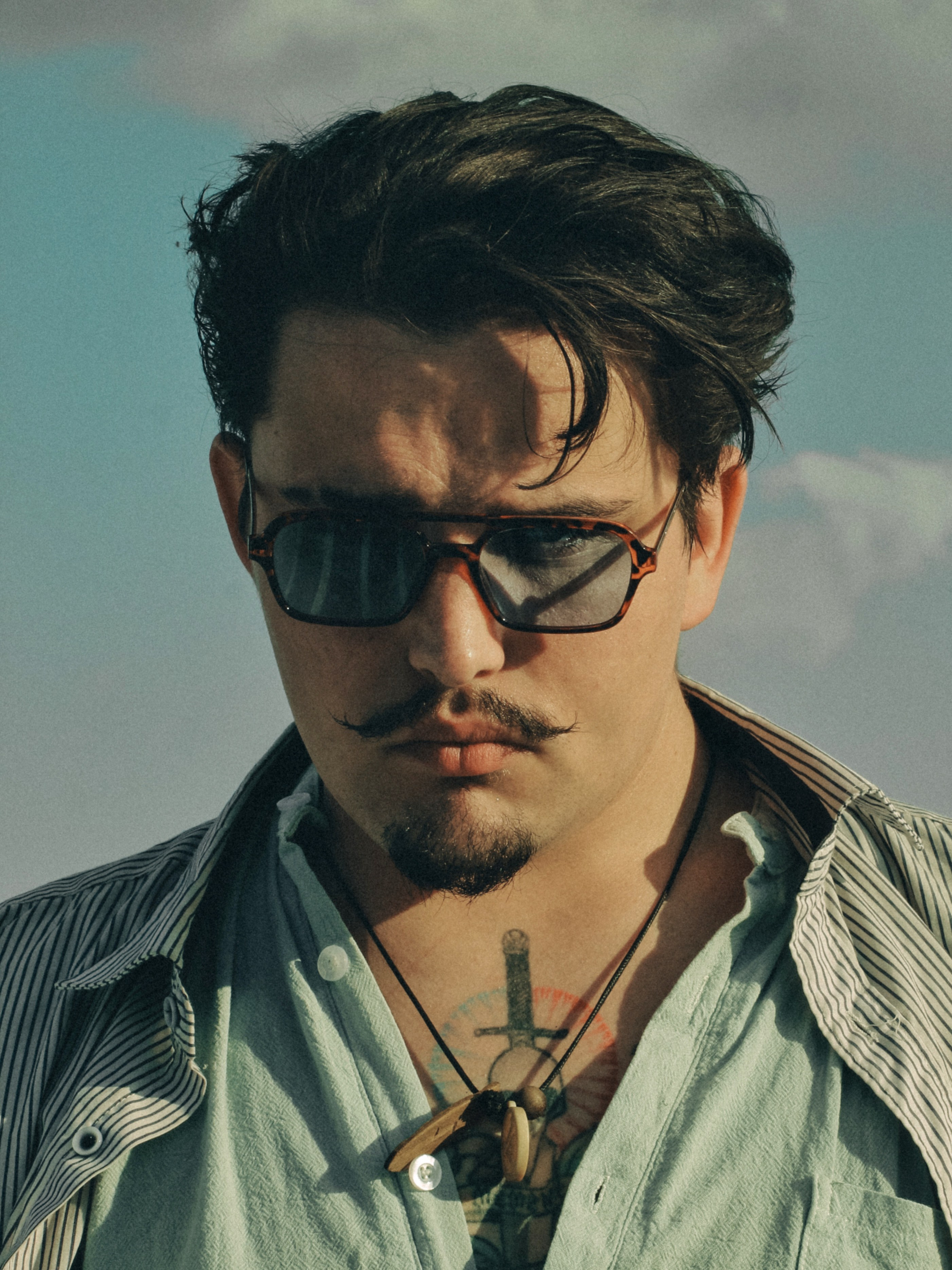 Мужской портрет. Фотограф Евгения Никишина