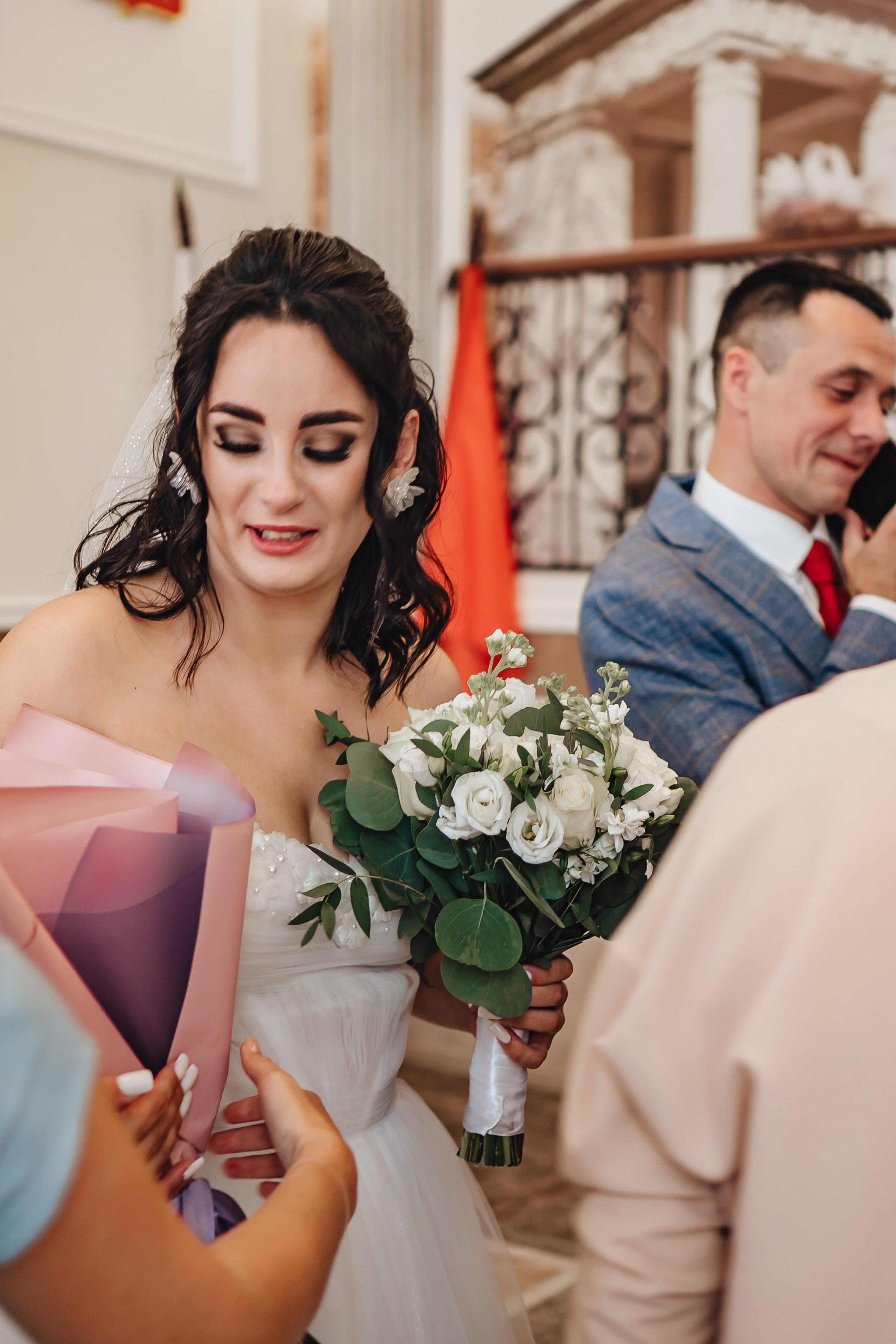 СВАДЕБНАЯ СЬЕМКА В ЗАГСЕ НА МОСКОВСКОМ ПРОСПЕКТЕ. Профессиональный фотограф, Санкт-Петербург — Виктория Богомолова