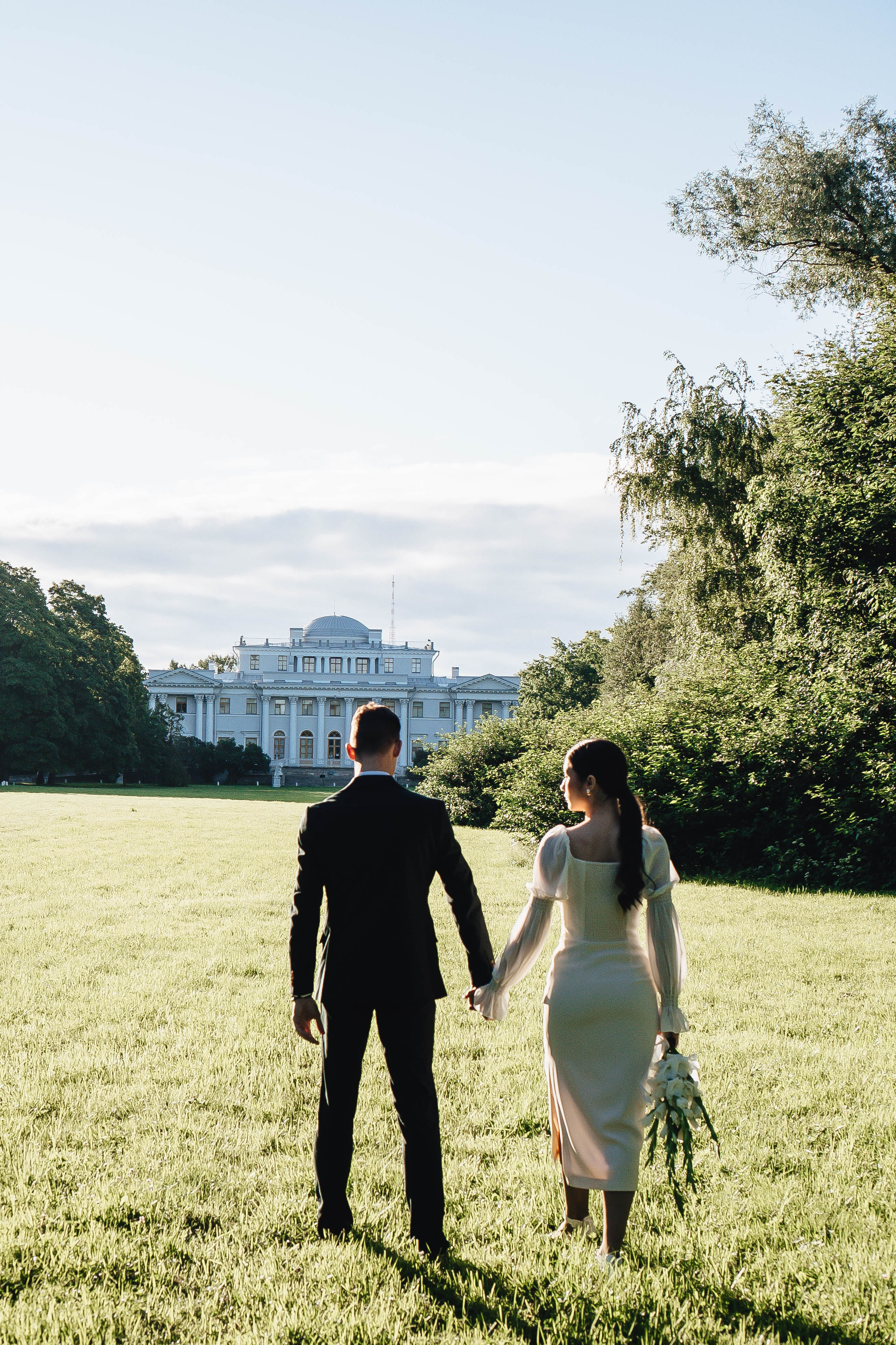 СВАДЕБНАЯ СЬЕМКА НА РАССВЕТЕ НА ЕЛАГИНОМ ОСТОРОВЕ. Профессиональный фотограф, Санкт-Петербург — Виктория Богомолова
