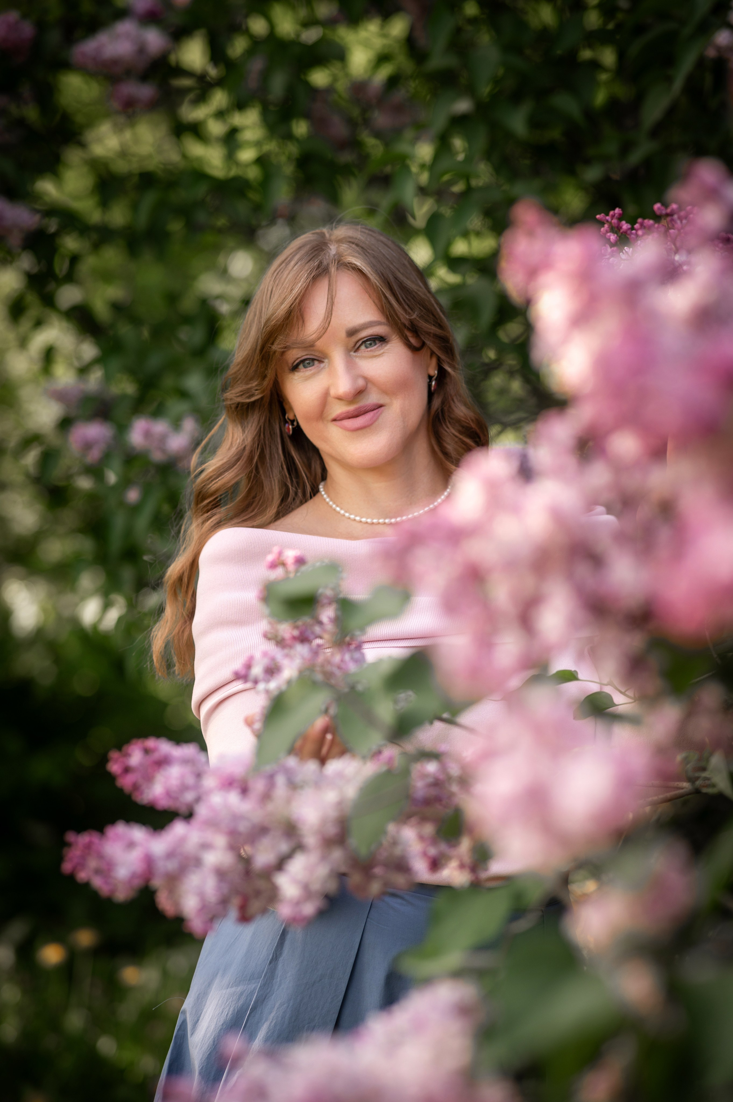 Марина в Сиреневом саду