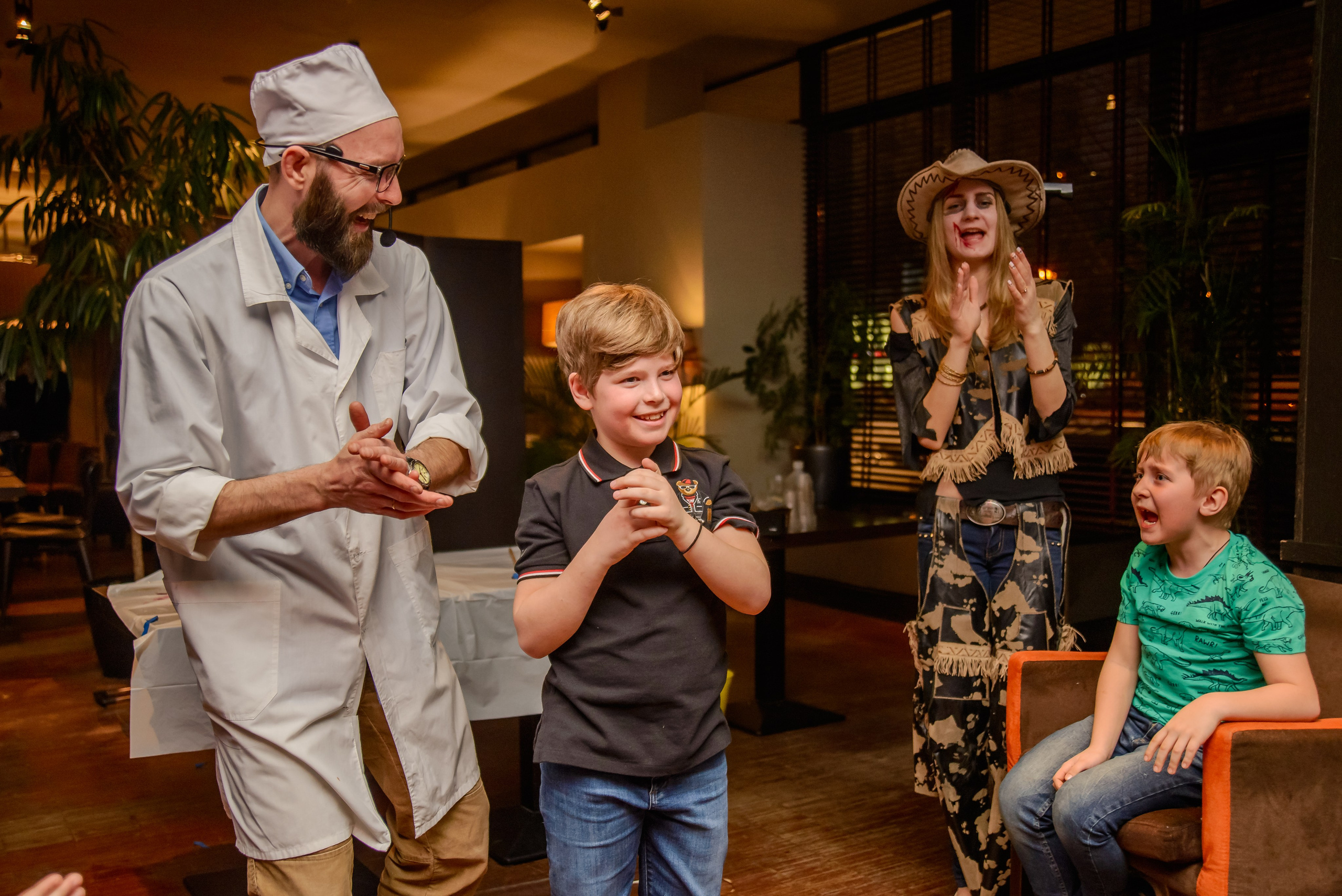 Детский день рождения в ресторане