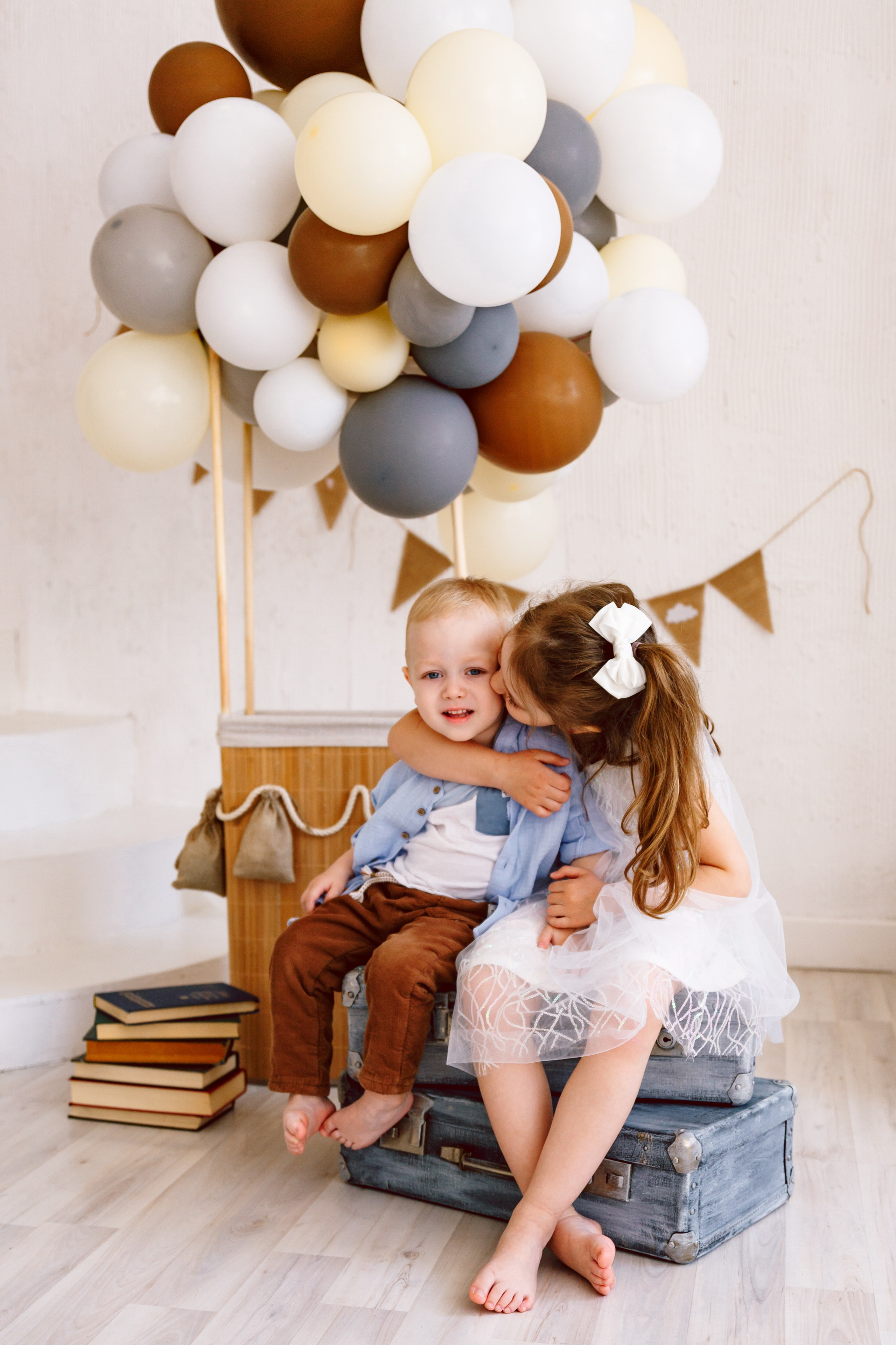 Фотодень «на воздушном шаре» № 1. Фотограф новорожденных Тверь Диана Муляева