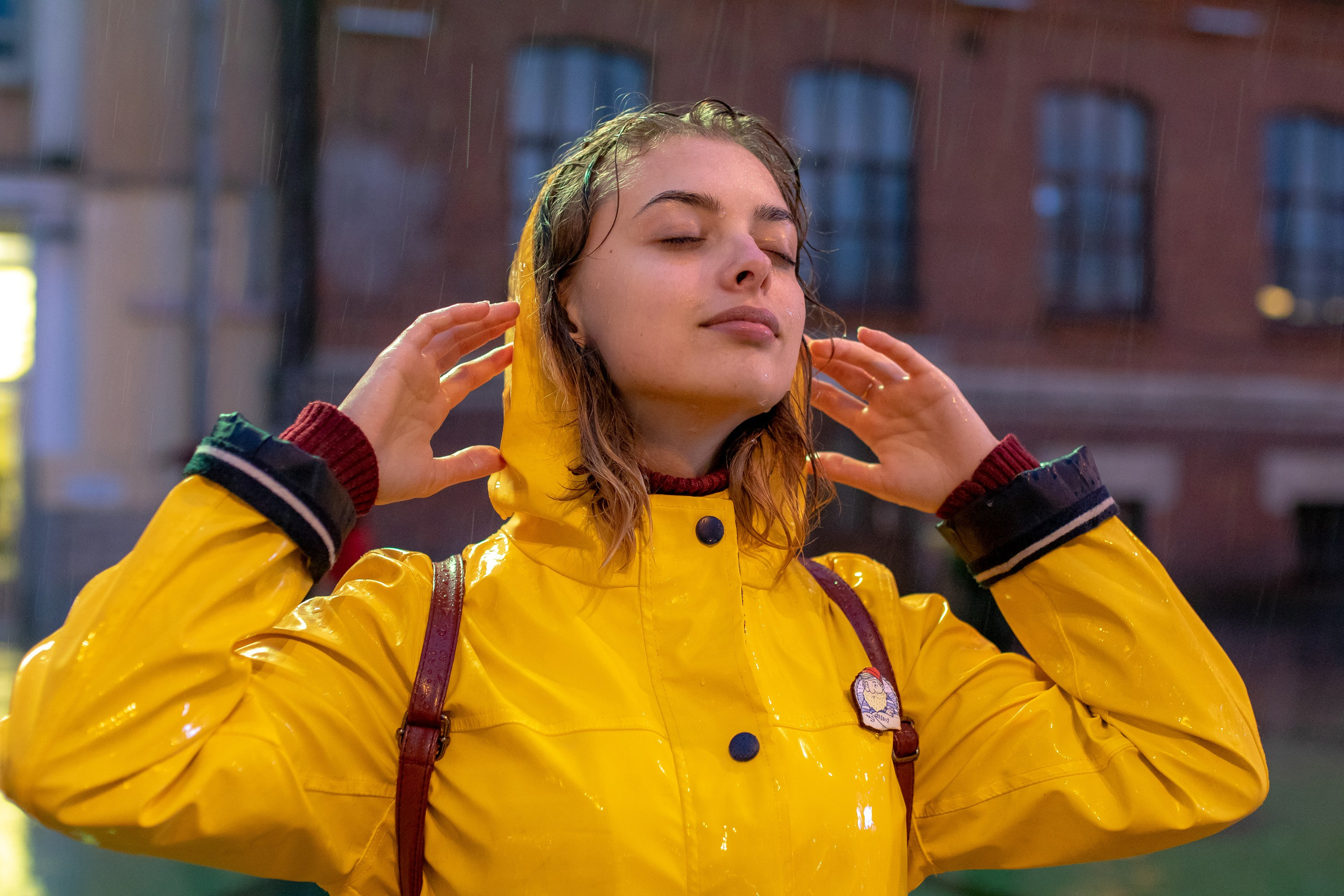 Лида. Дождь. Портретный фотограф в Санкт-Петербурге Александр Быстрицкий