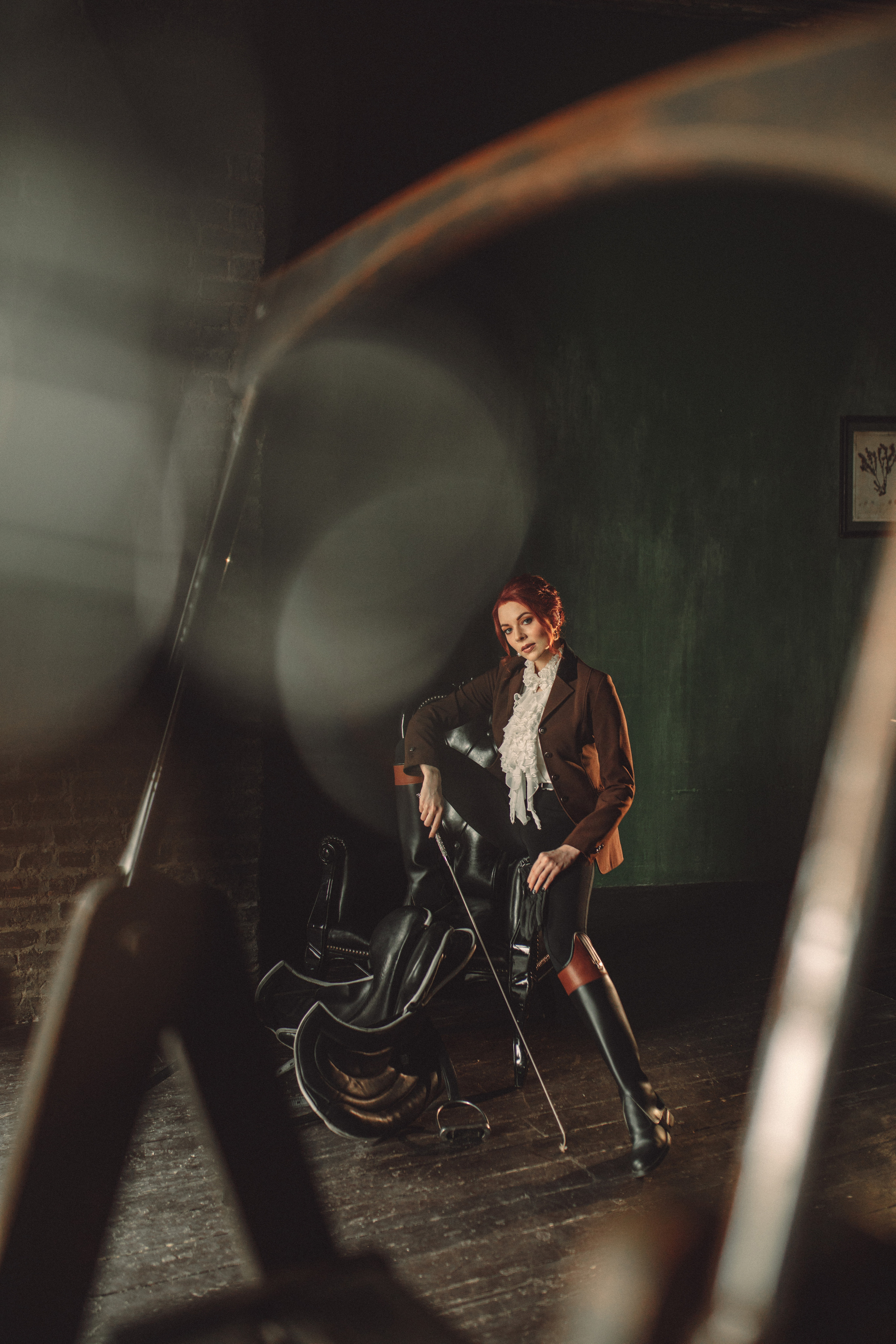 Портрет в конном стиле. Художественная фотография Анны Онтиковой в Москве и Томске