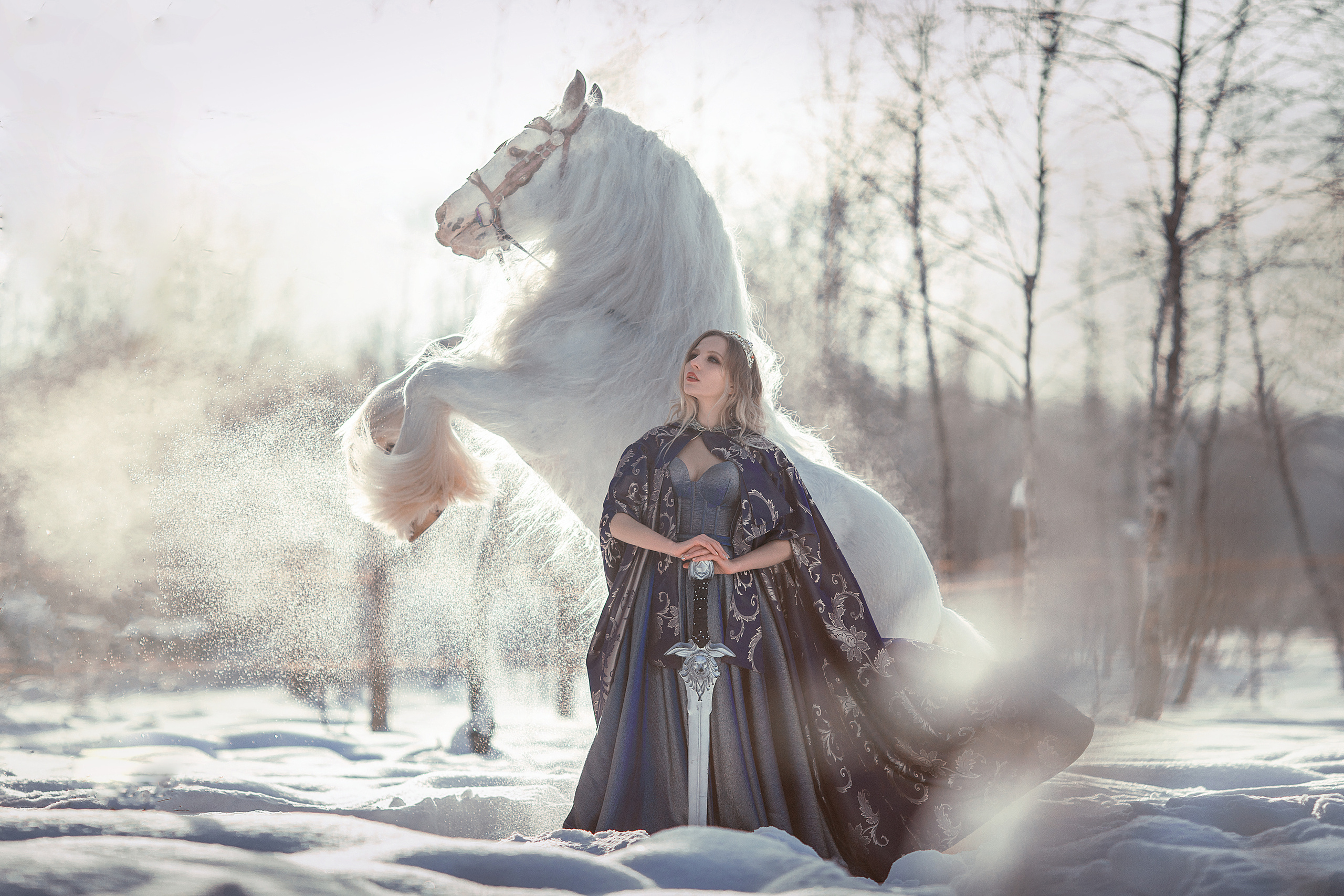 Съемки с лошадьми. Художественная фотография Анны Онтиковой в Москве и Томске