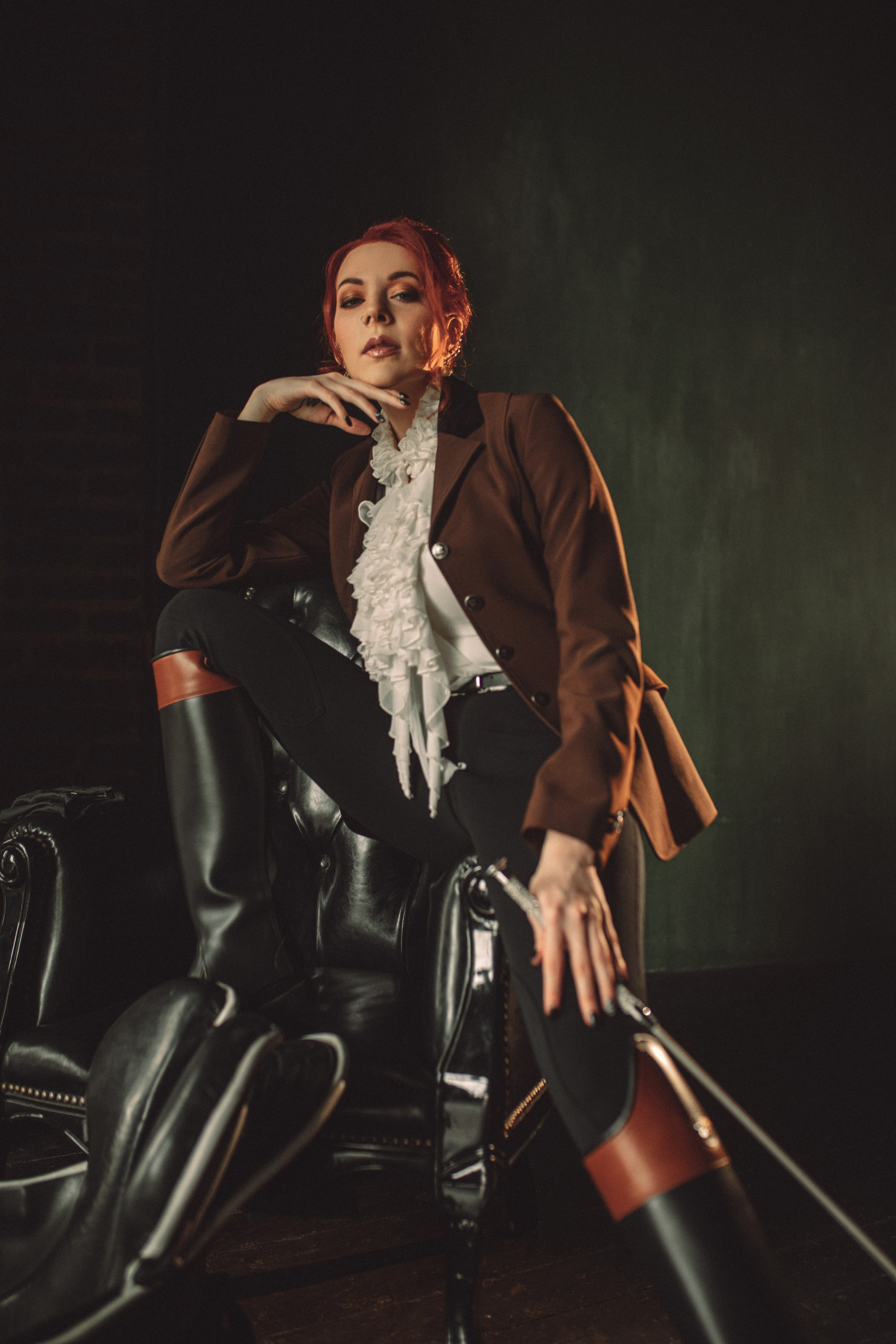 Портрет в конном стиле. Художественная фотография Анны Онтиковой в Москве и Томске