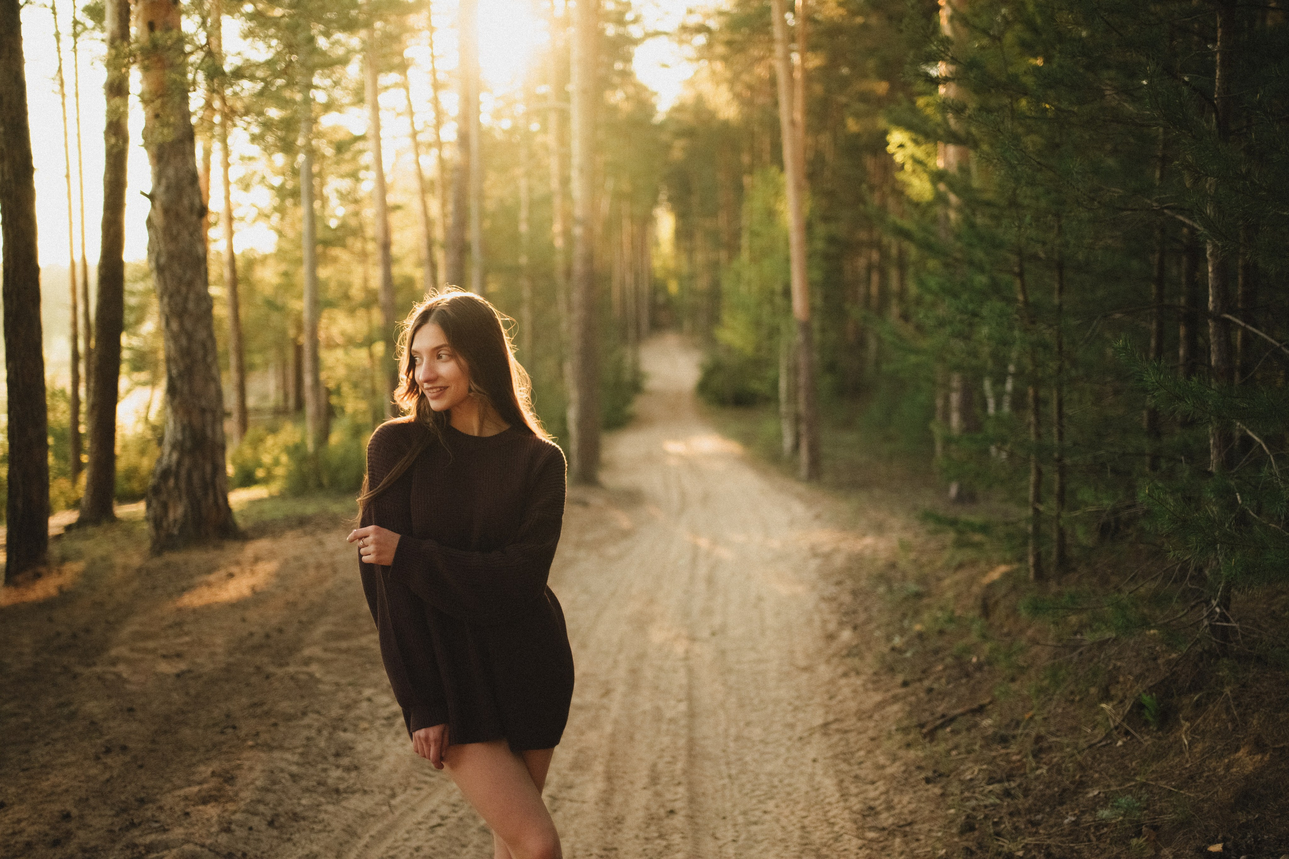 Делла, съёмка у озера. Портретный фотограф в Казани, Красной Поляне и Сочи Анна Кузнецова