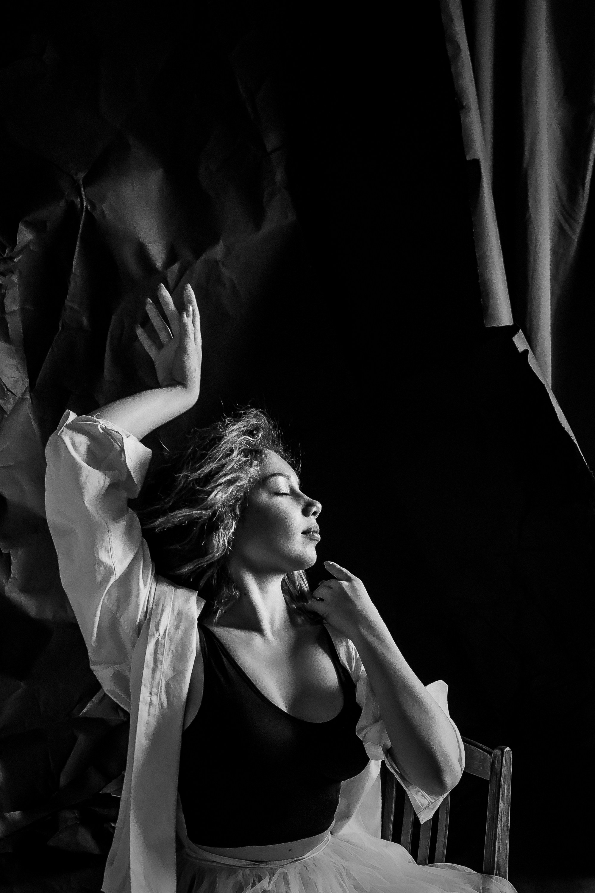 Юная балерина. Фотохудожник Дина Поплавская