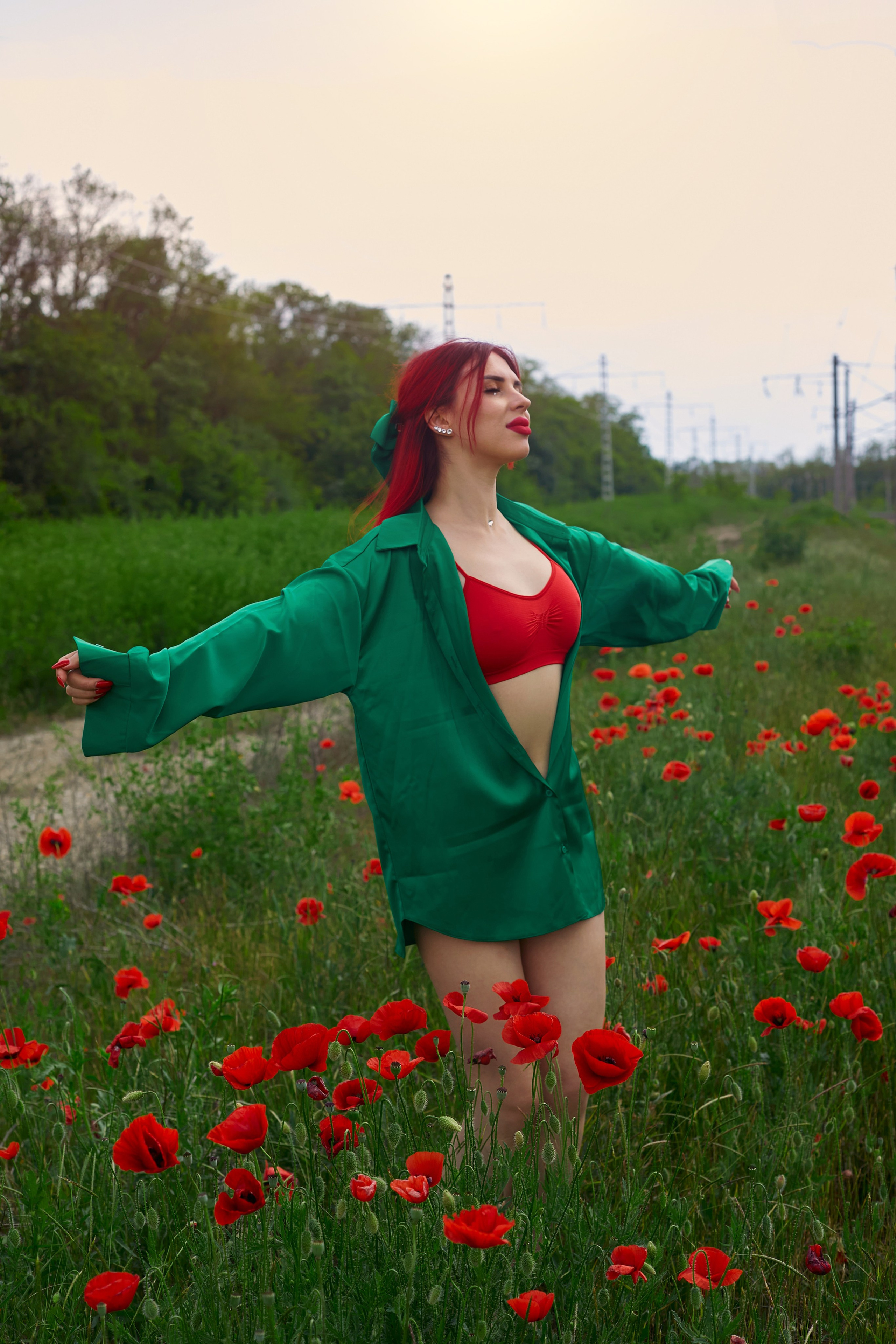 «Картина с маками». Свадебный и креативный фотограф в ЮФО и МСК